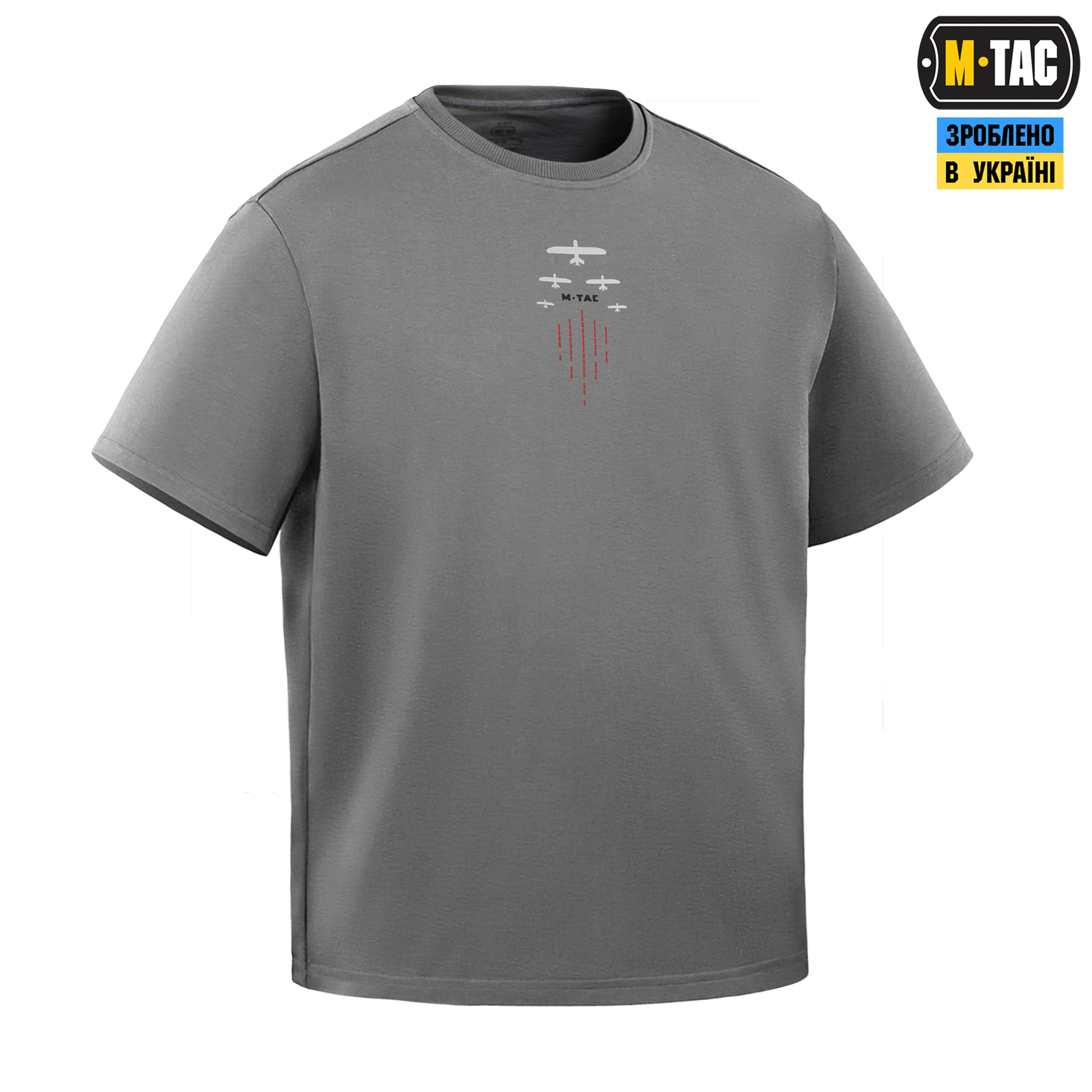 M-Tac футболка Leleka Cotton Hard Light Grey — 5