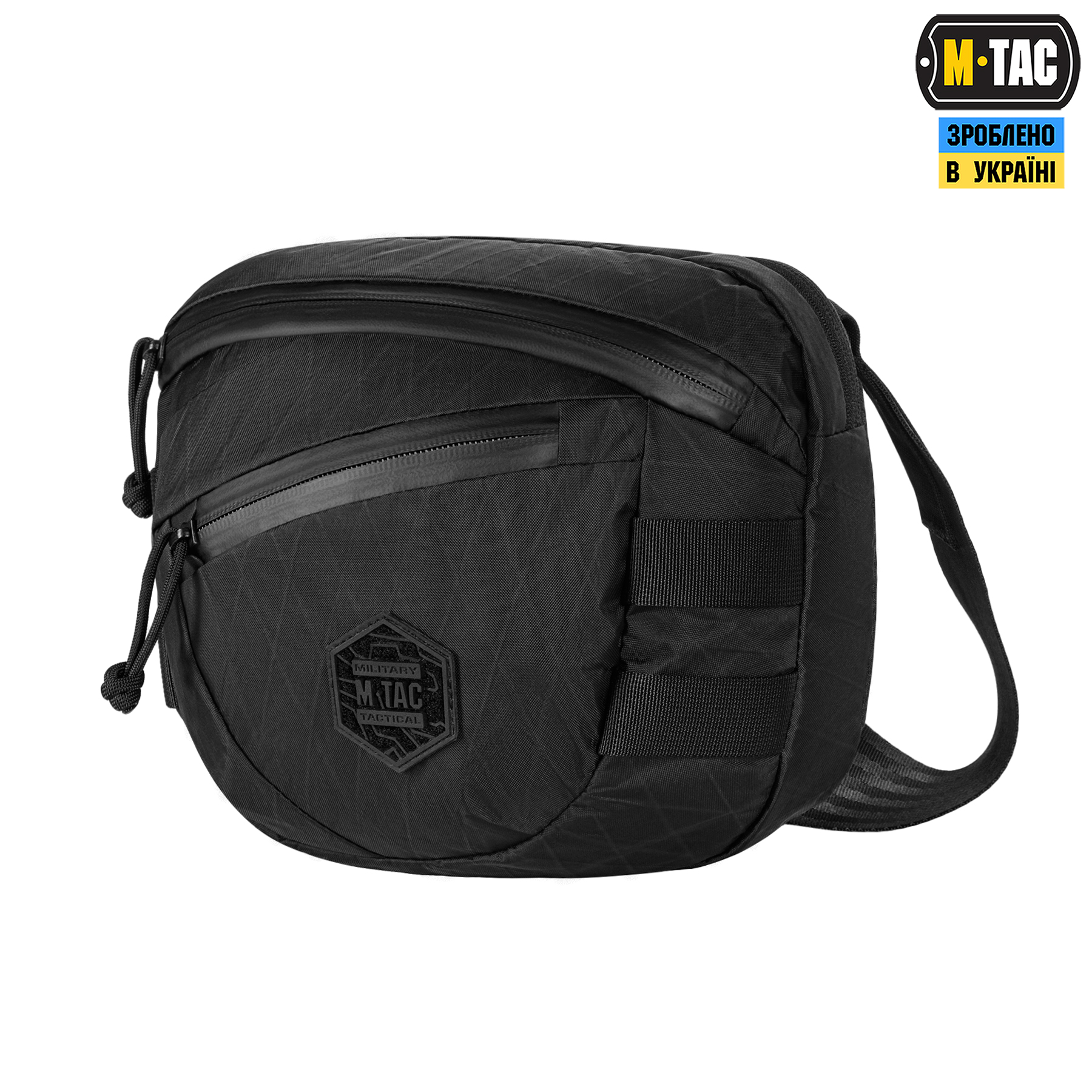 Сумка M-Tac Sphaera Hardsling Bag X-Pac Elite Black (10383002) Чорний