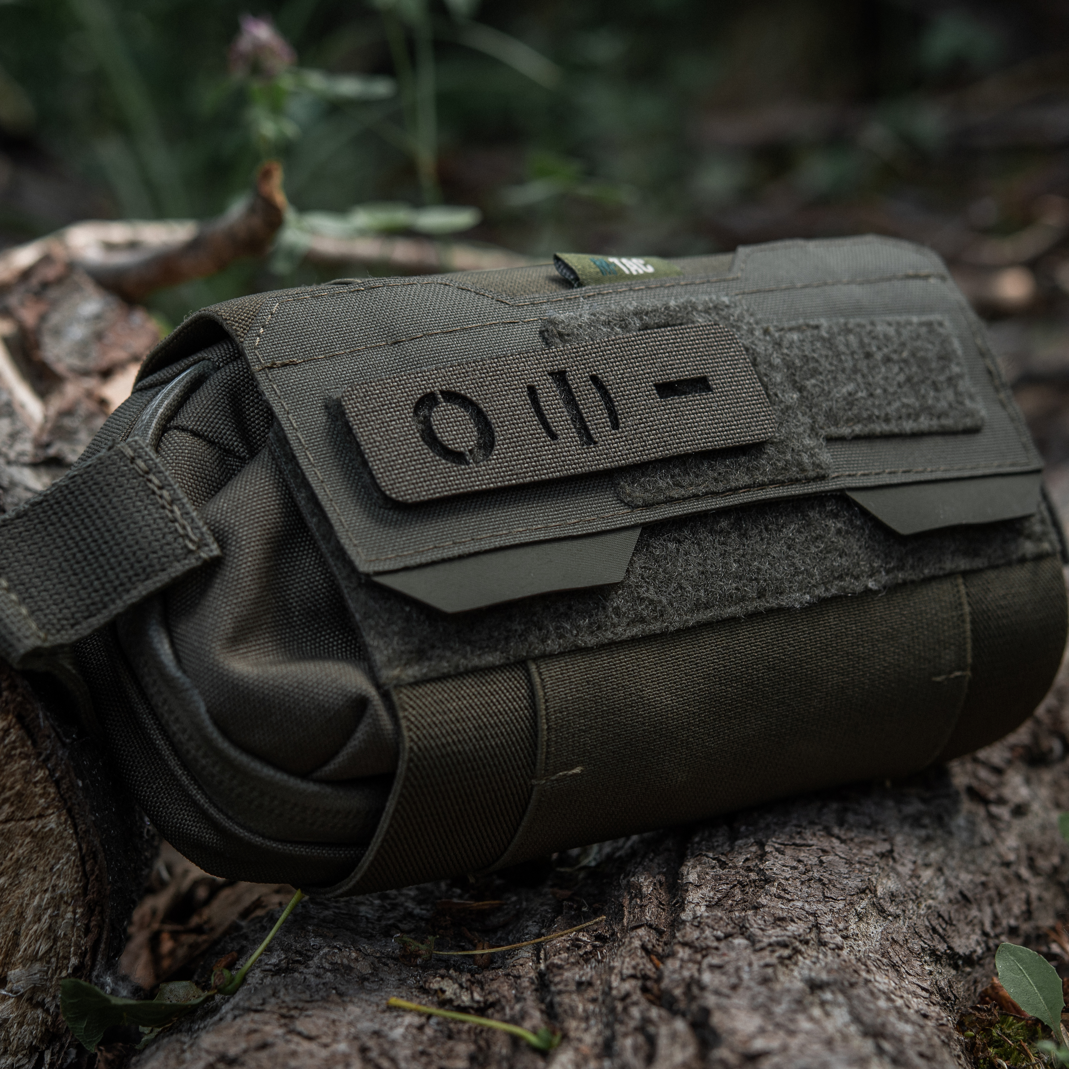 M-Tac нашивка группа крови O (I) - сквозная Laser Cut 25х80 Ranger Green — 3