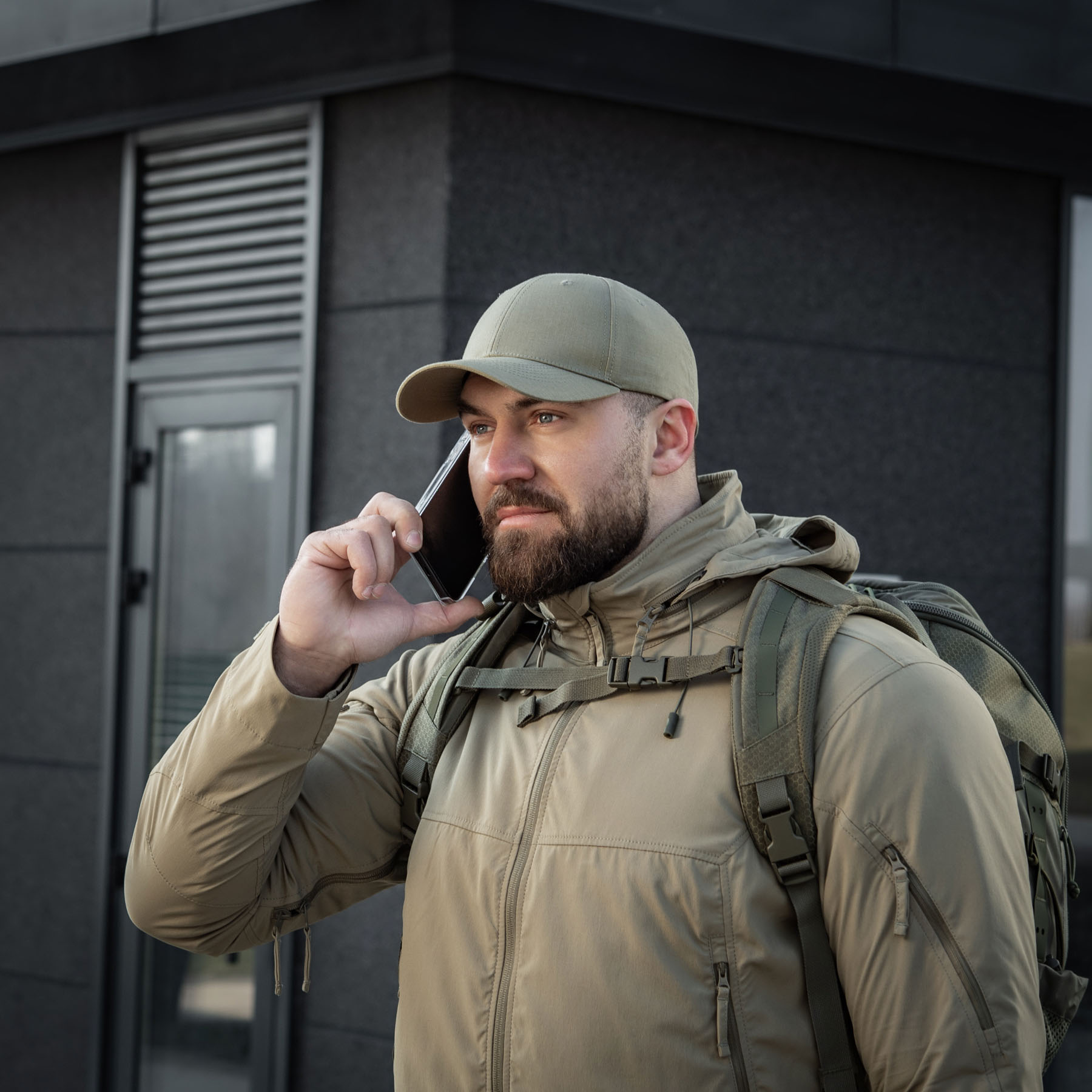 M-Tac бейсболка Elite Flex рип-стоп Tan — 7