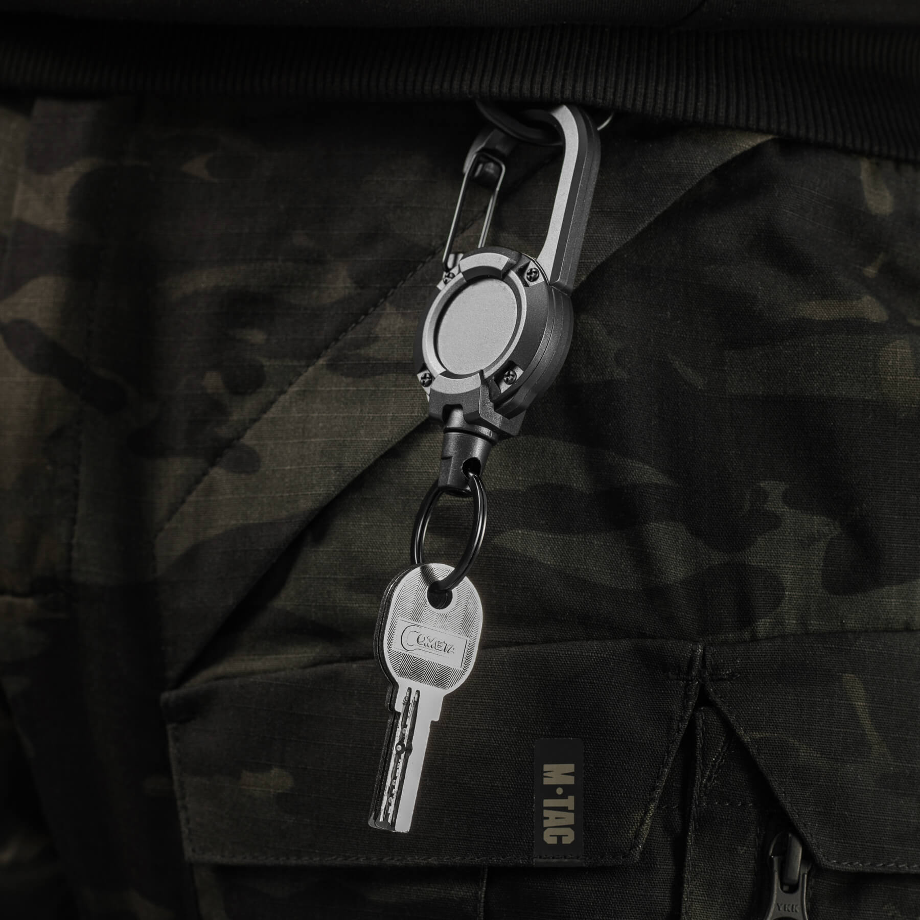 M-Tac карабин с тросиком для ключей Black — 9