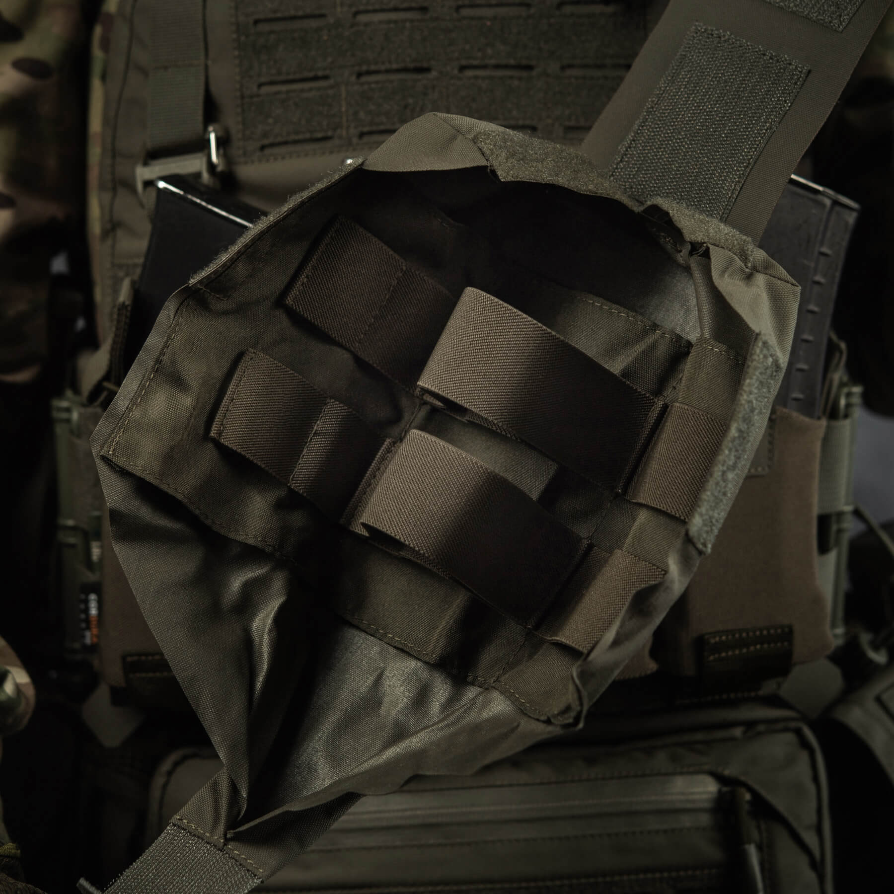 M-Tac подсумок медицинский вертикальный Small Gen.II Elite Ranger Green — 27