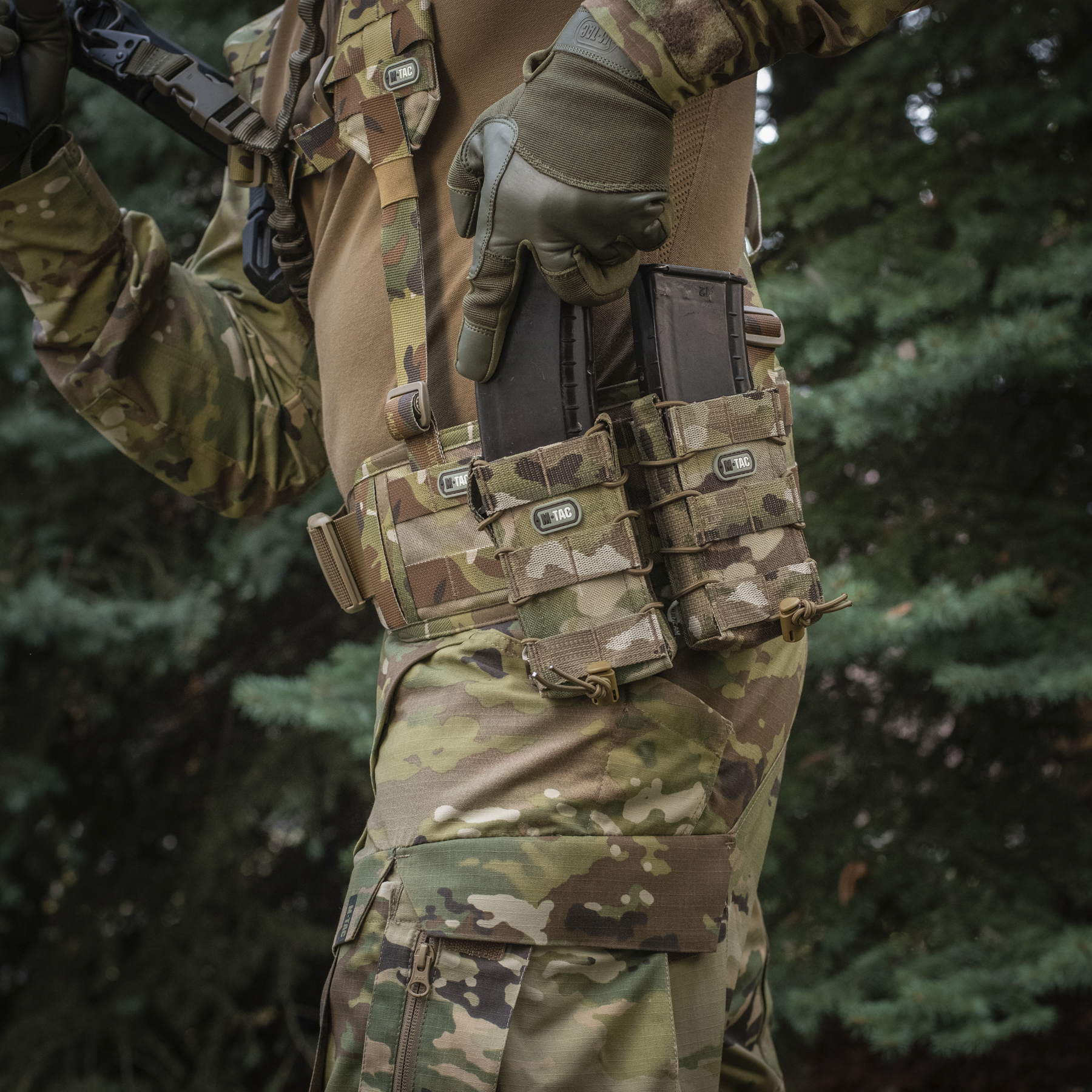 M-Tac подсумок для АК открытый Gen.3 Multicam — 9
