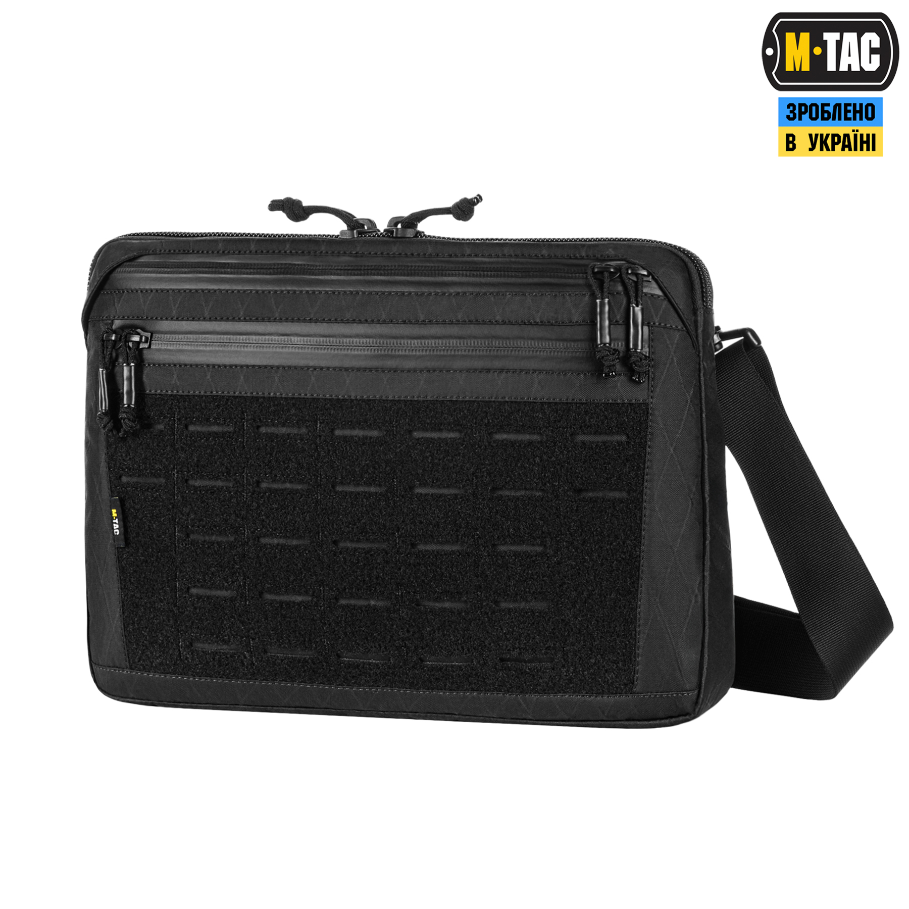 M-Tac сумка Admin Bag Large X-Pac Elite з липучкою Black — 2