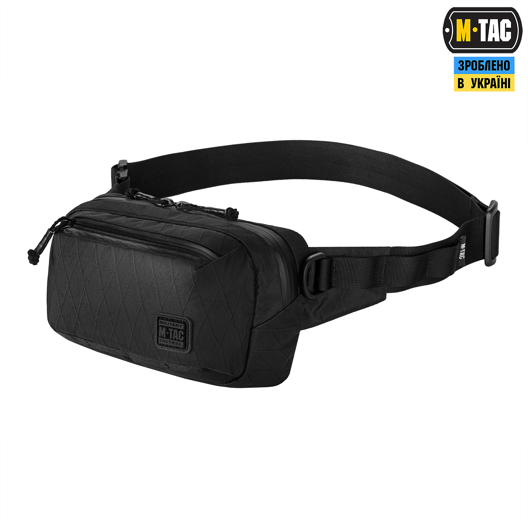 M-Tac сумка City Waist Bag X-Pac Elite Black — 2