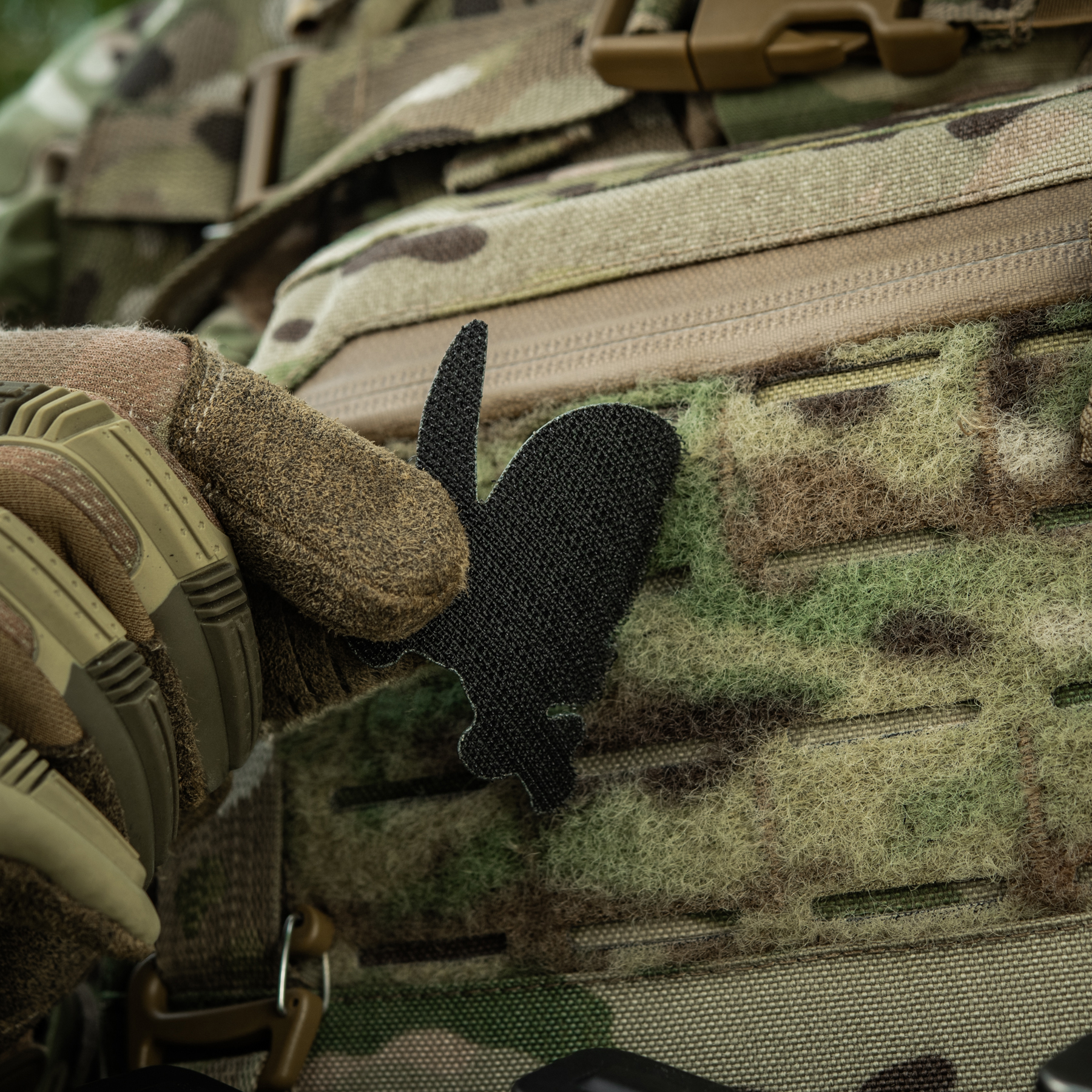 M-Tac нашивка НЛО оператор GID Black/Green — 8