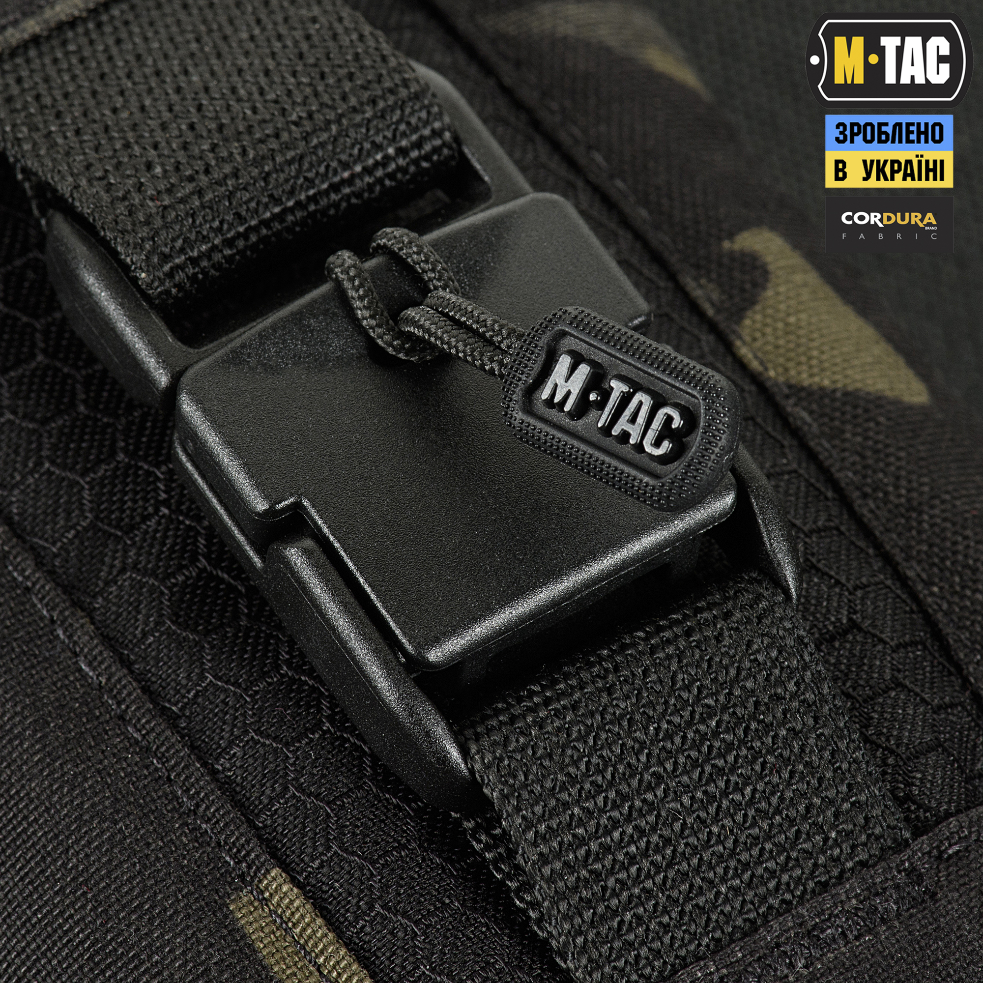 M-Tac подсумок для смартфона Elite Large Hex Multicam Black/Black — 5