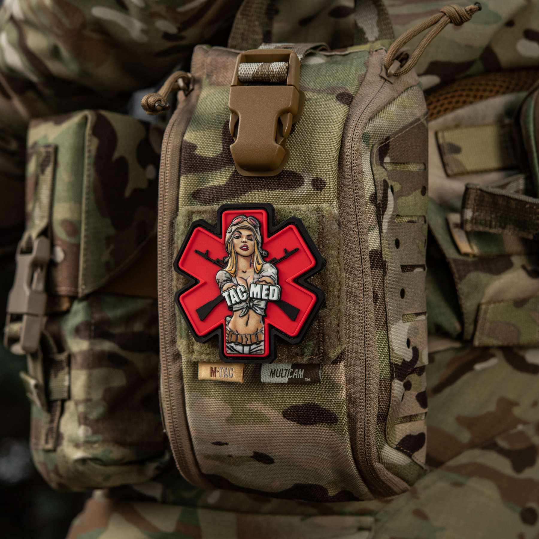 M-Tac нашивка TacMed PVC MC — 4