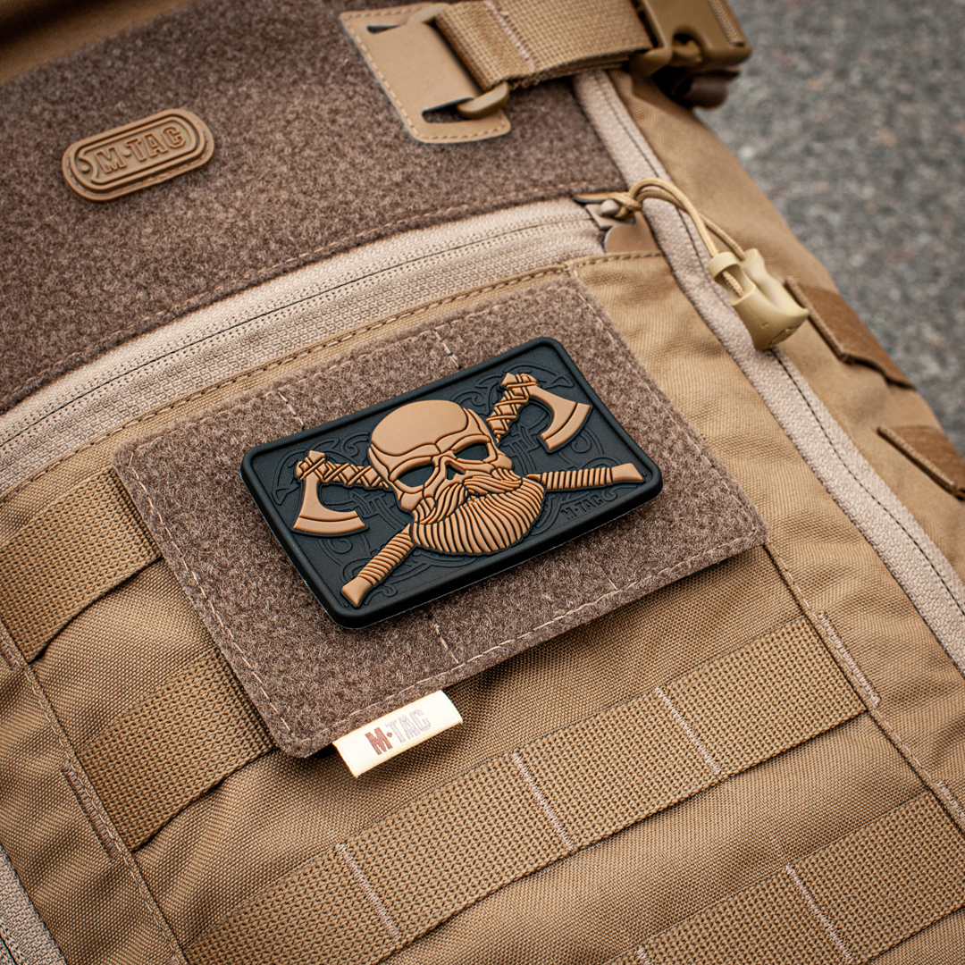 M-Tac панель для нашивок на MOLLE 120x85 Coyote — 9