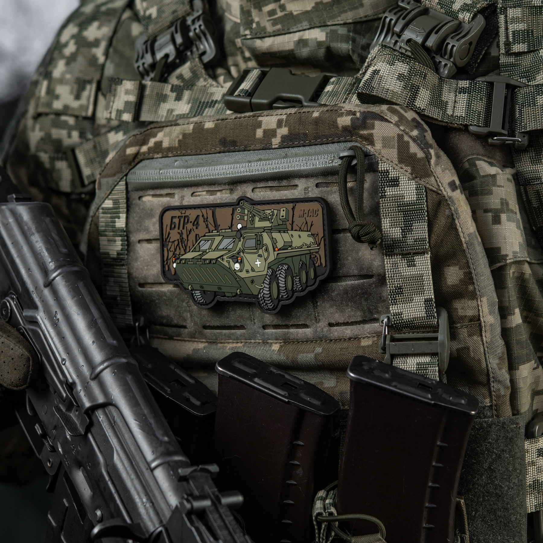 M-Tac нашивка БТР 4 (PVC) — 4