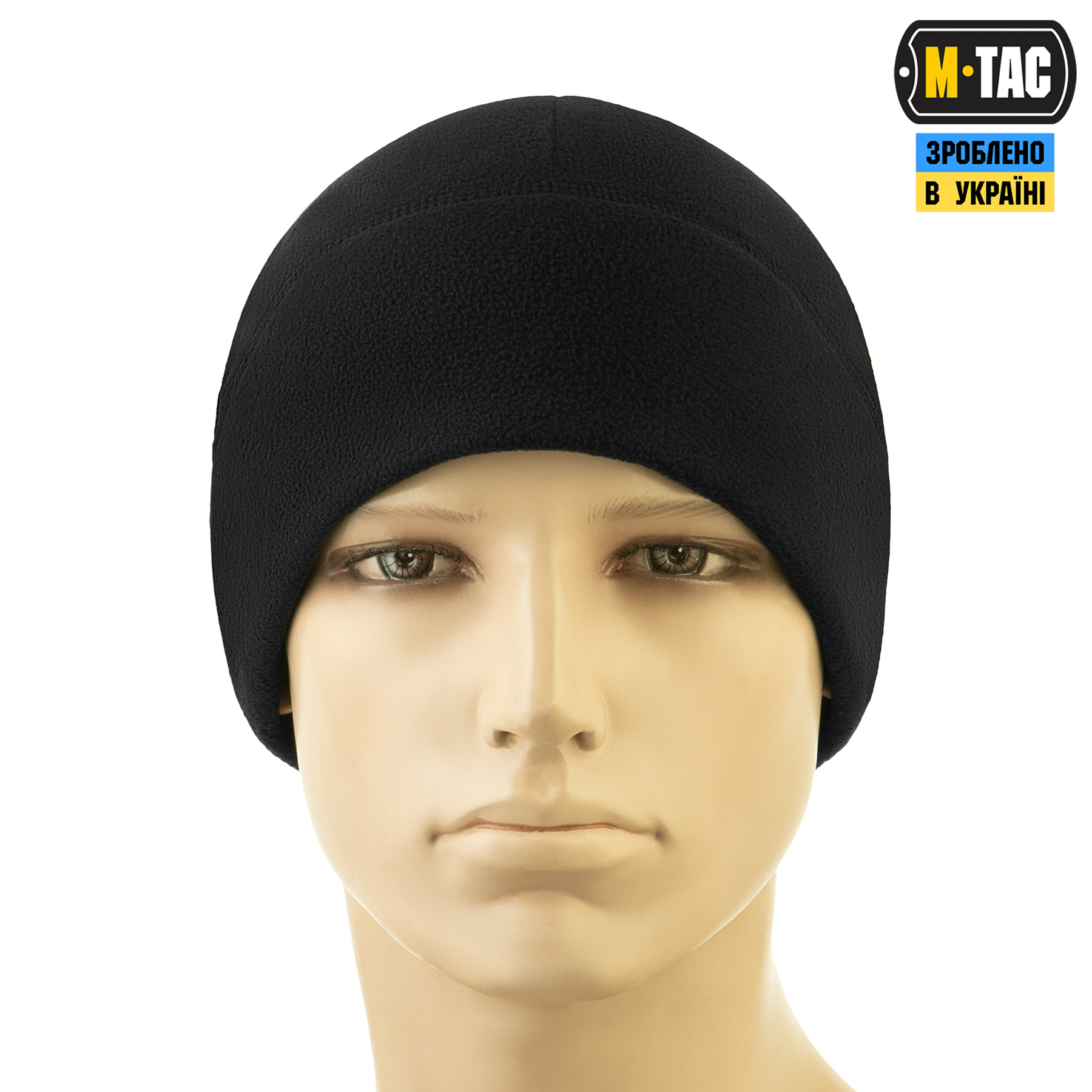 M-Tac шапка Watch Cap Elite флис (320г/м2) Black — 3