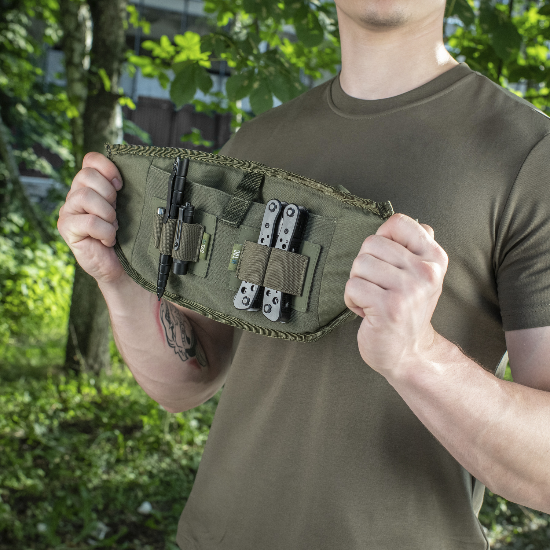 M-Tac сумка Waist Bag Elite Hex Ranger Green — 16