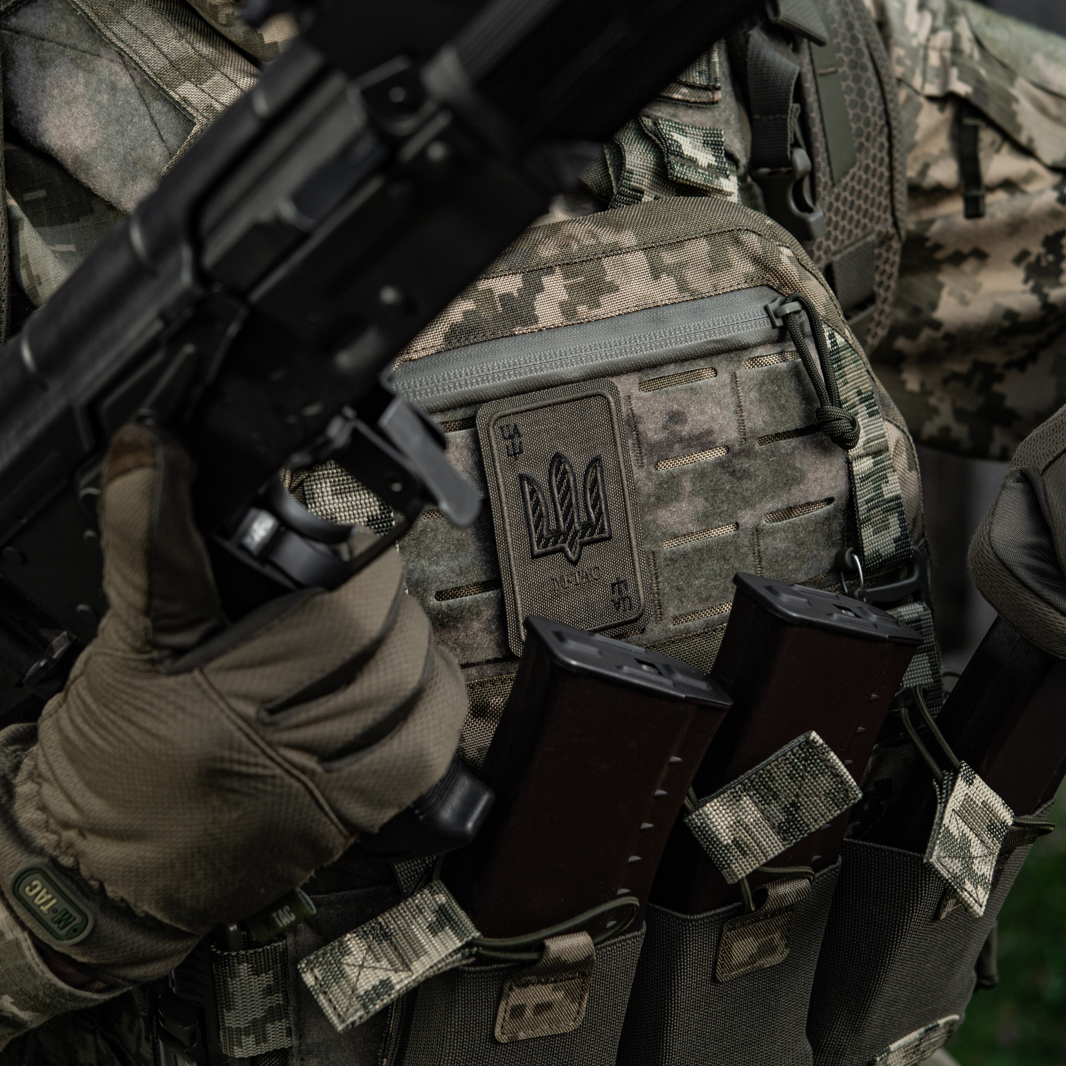 M-Tac нашивка Козирна карта (вишивка) Ranger Green — 7