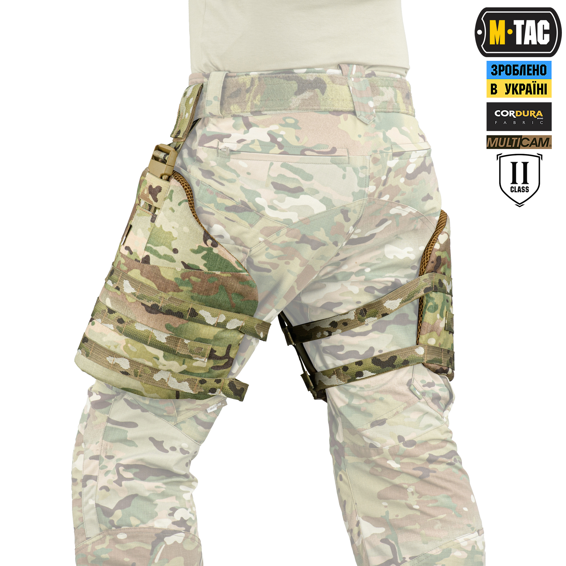 M-Tac защита бедер с баллистическим пакетом 2 класс (FMS) Multicam — 5