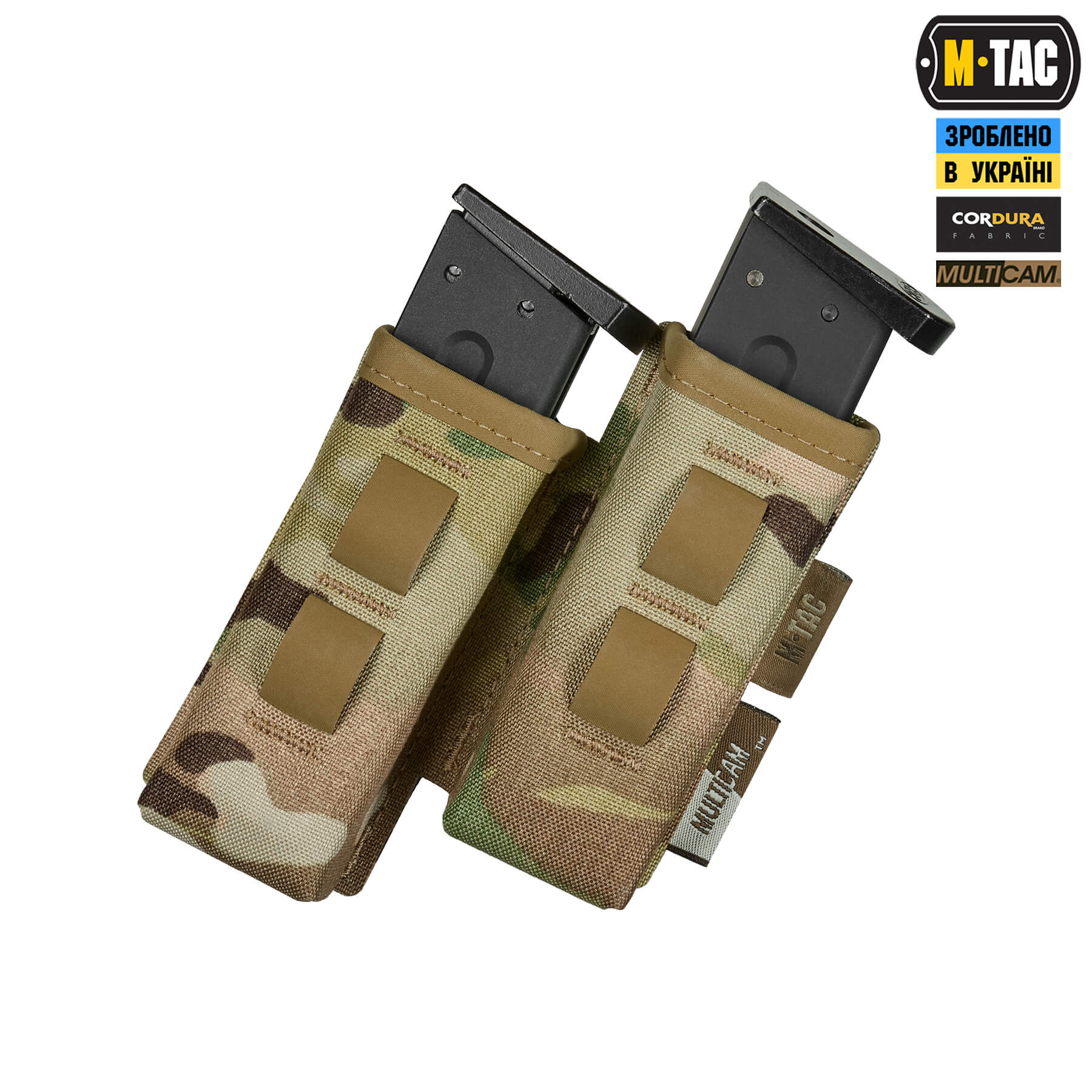 M-Tac подсумок двойной для пистолетного магазина 30° Elite Multicam — 4