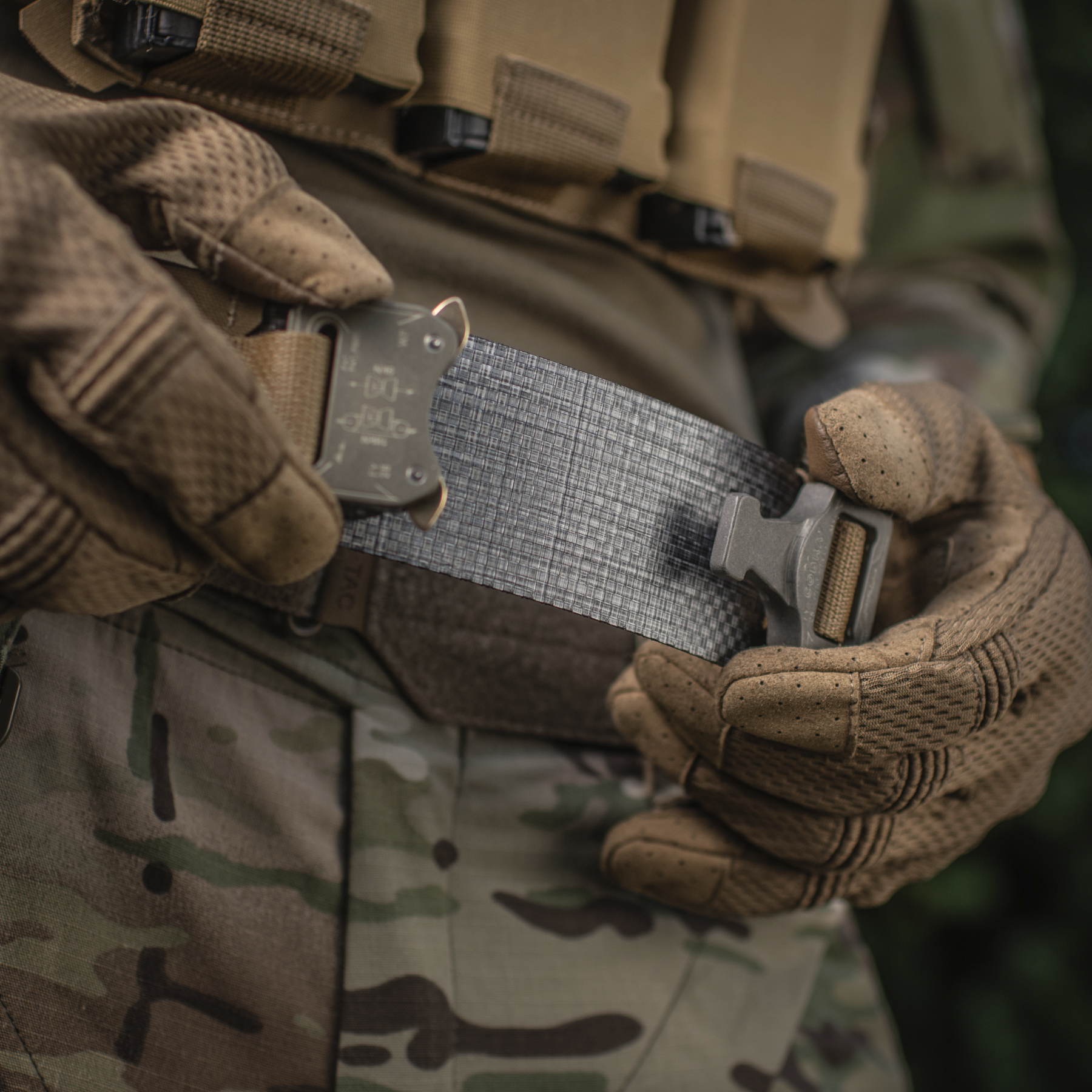 M-Tac ремень Tiger Belt Cobra Buckle Coyote — 17