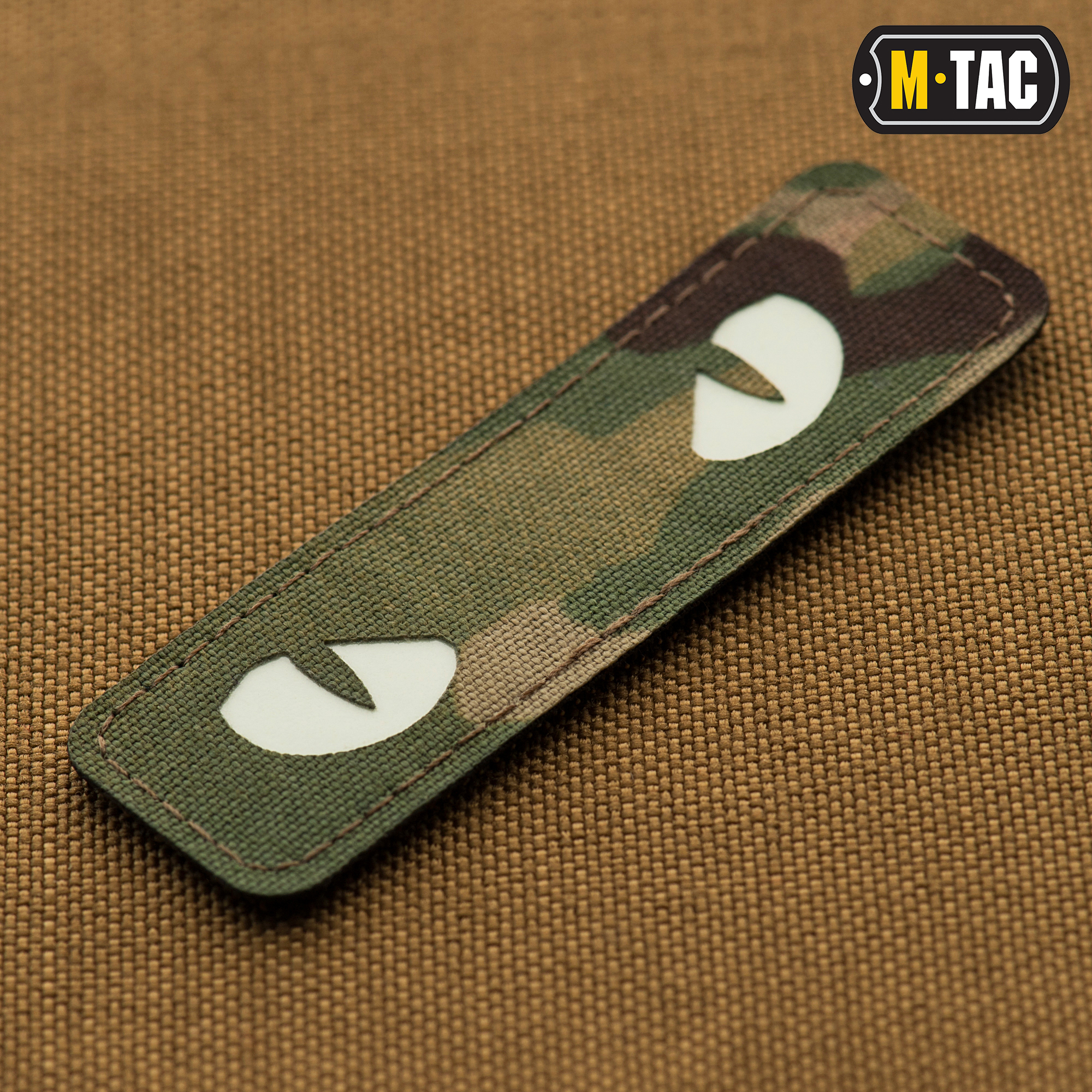M-Tac нашивка Cat Eyes Laser Cut Multicam/GID — 4