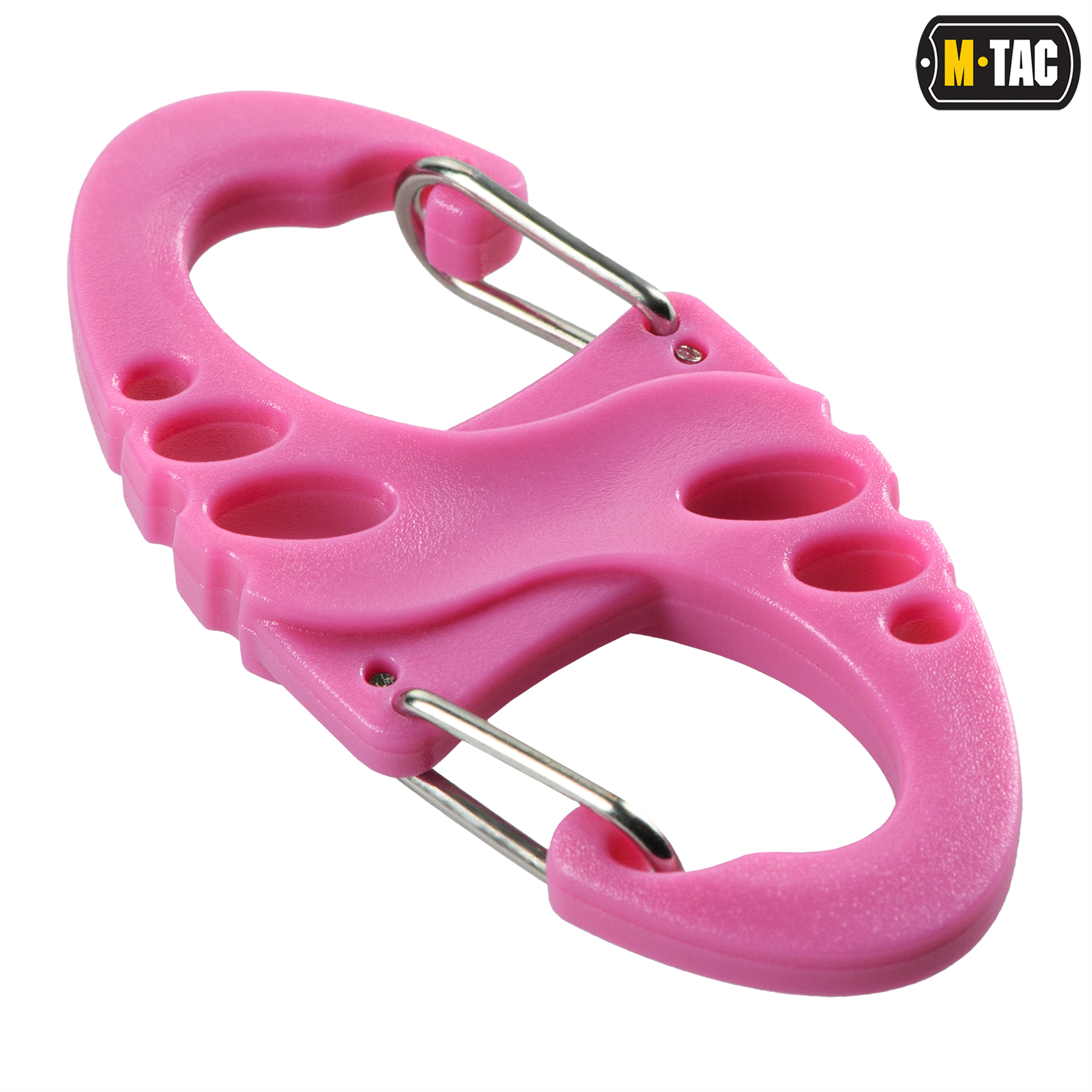 M-Tac карабин S-Hook пластиковый Pink — 2