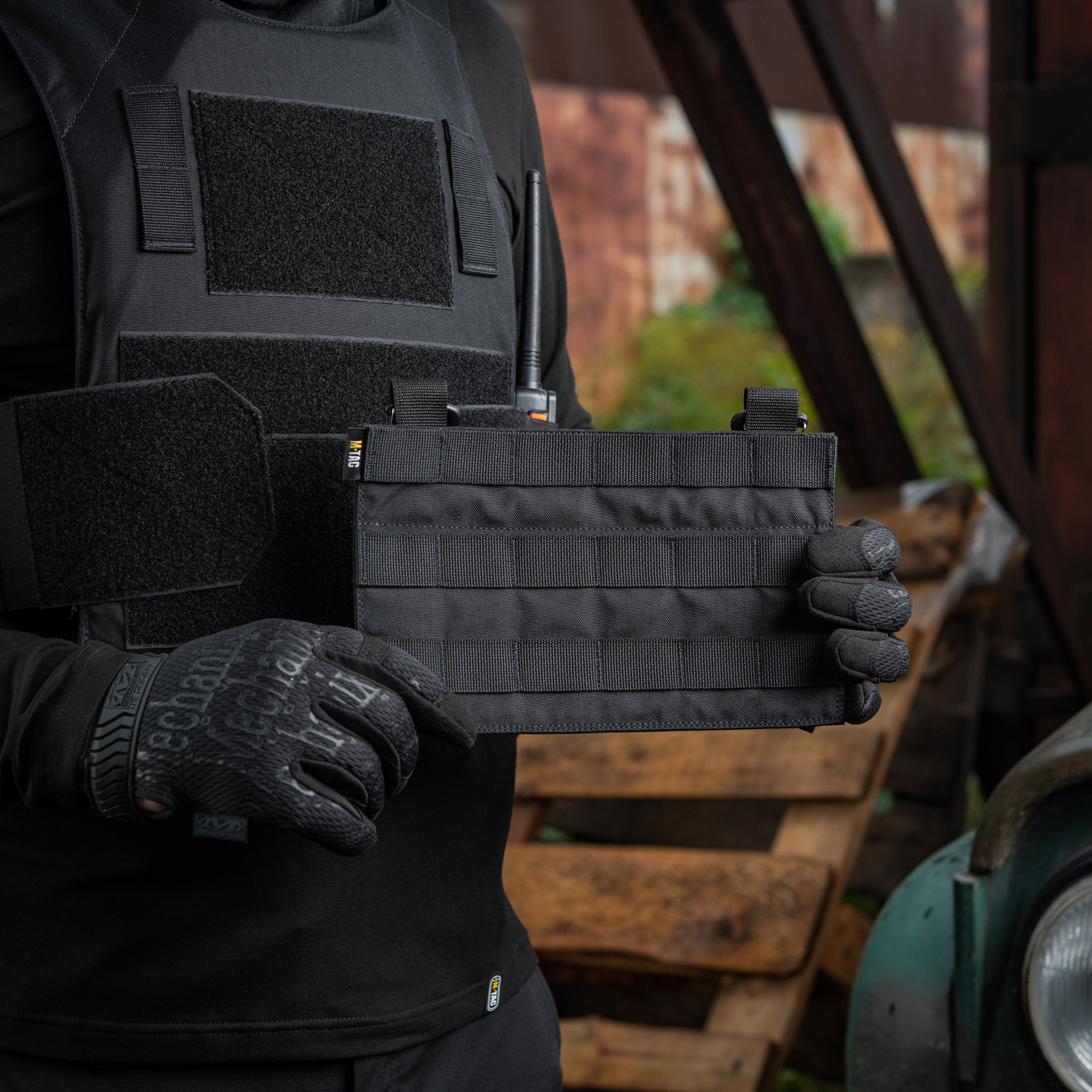 M-Tac передняя панель для плитоноски Cuirass QRS Black — 8