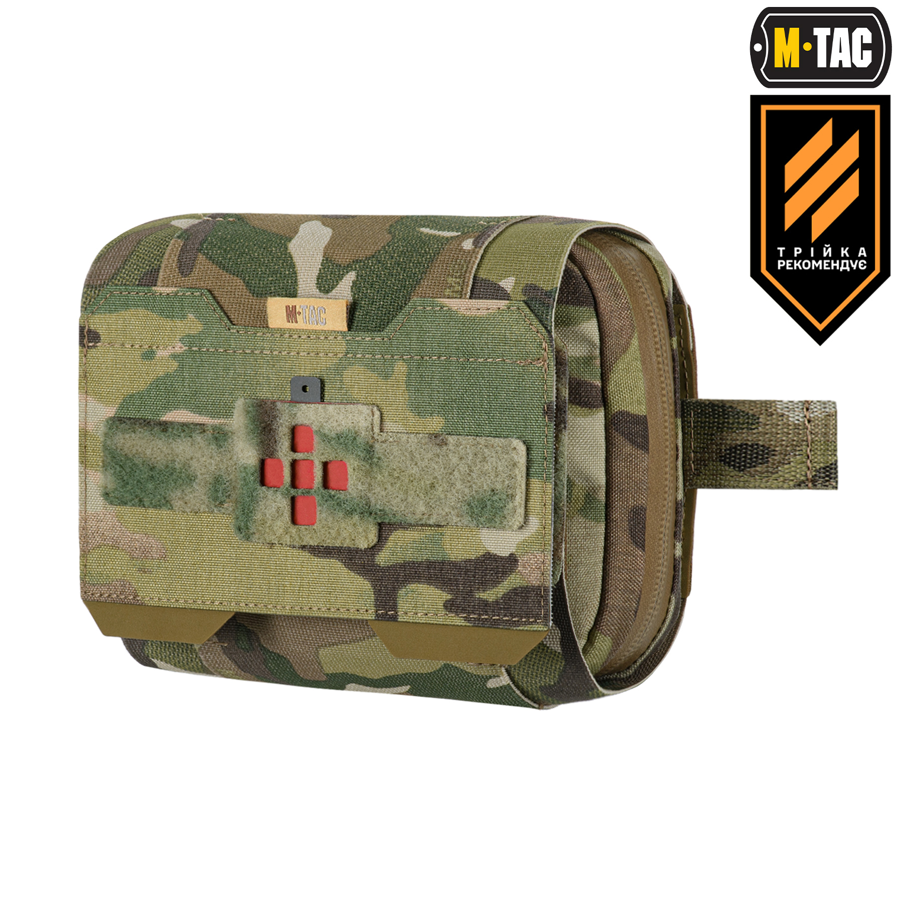 M-Tac подсумок медицинский горизонтальный Large Elite Multicam — 2