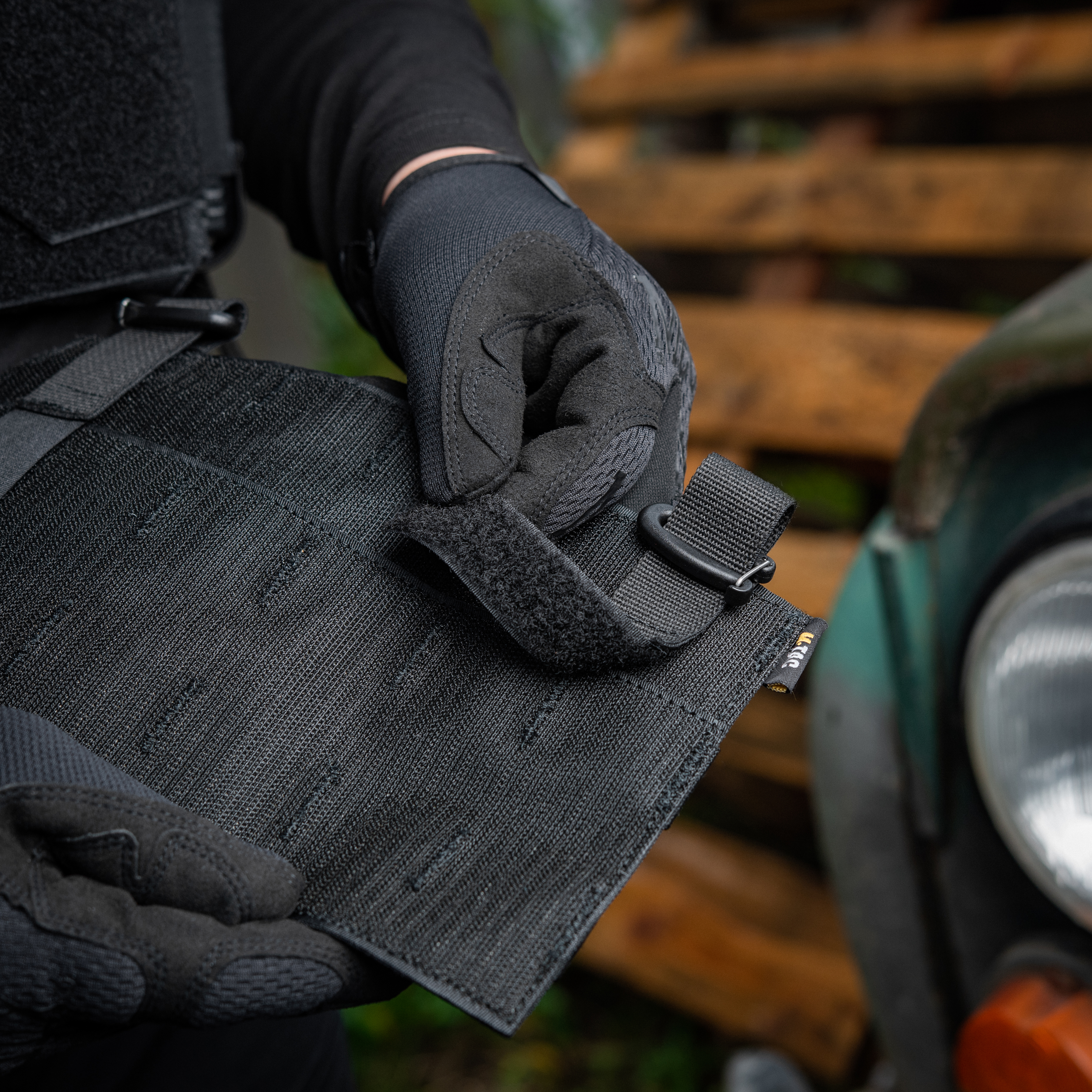 M-Tac передняя панель для плитоноски Cuirass QRS Black — 10