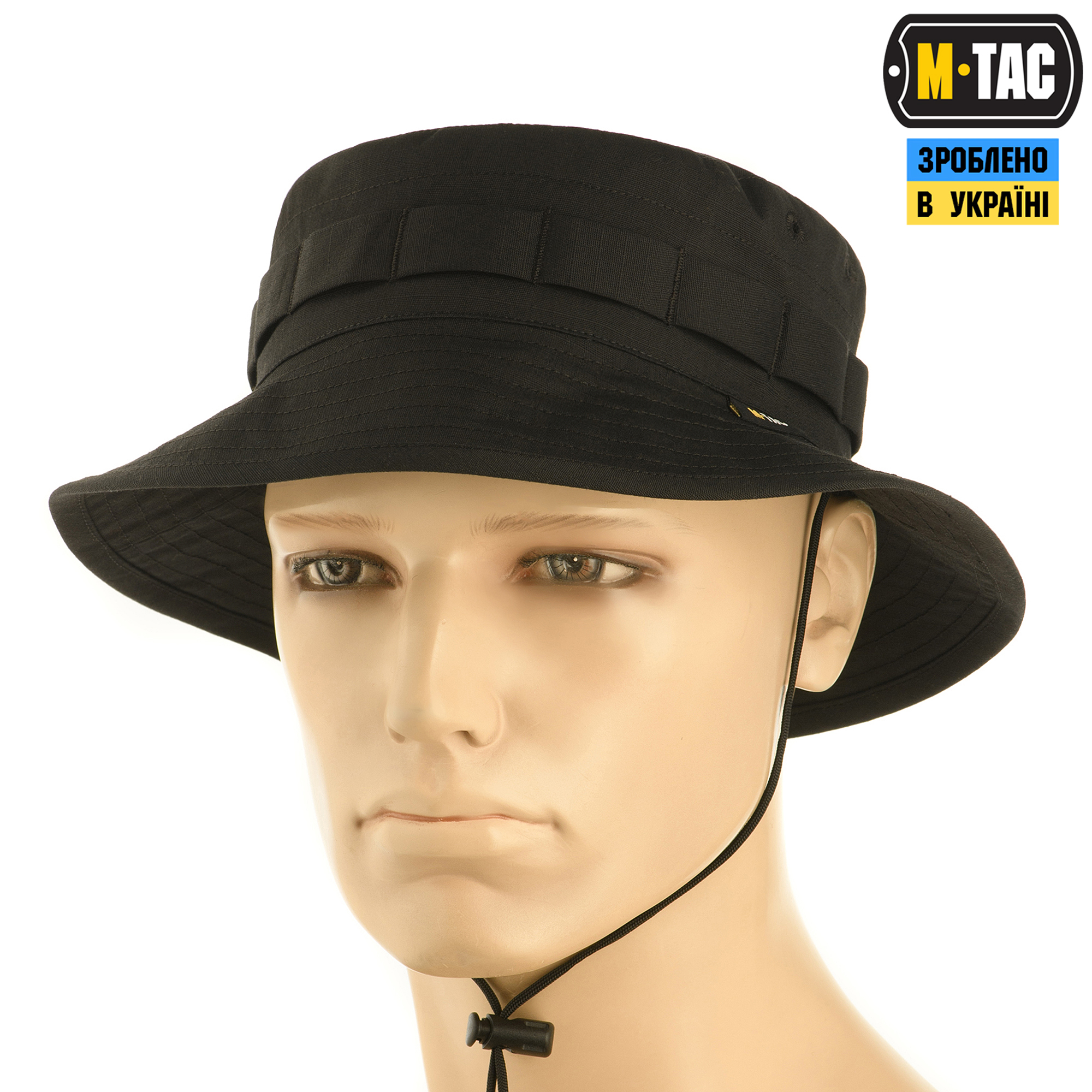 M-Tac панама рип-стоп Black — 2