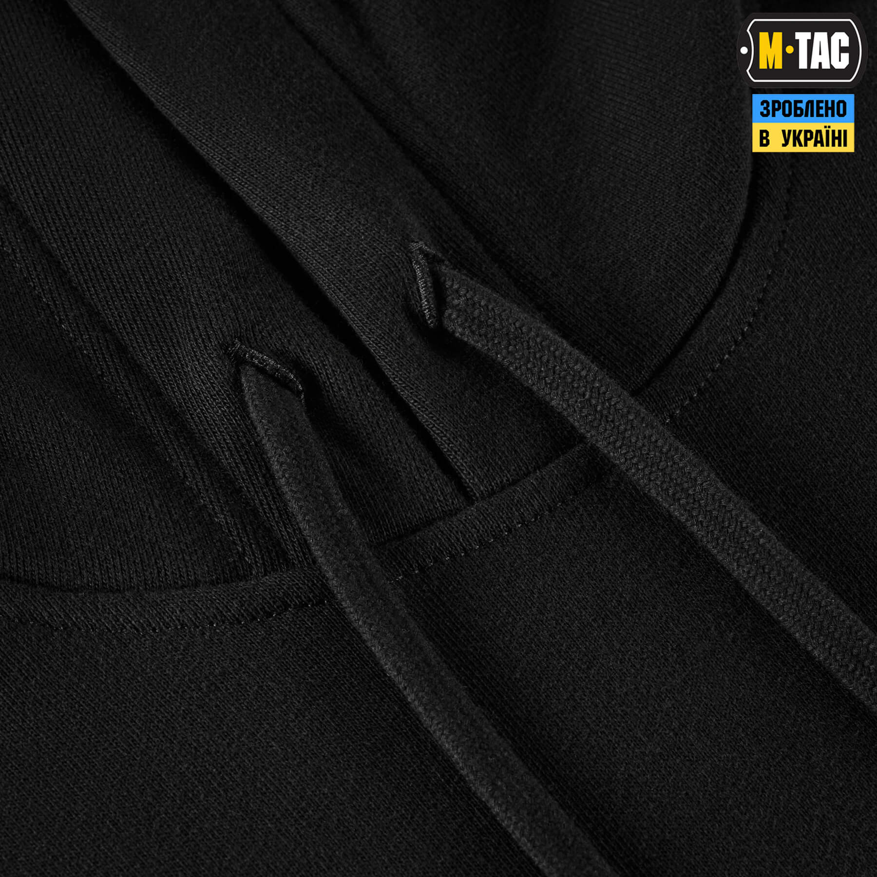 M-Tac кофта Hoodie 1223 Embroidery Cotton Hard Black — 16