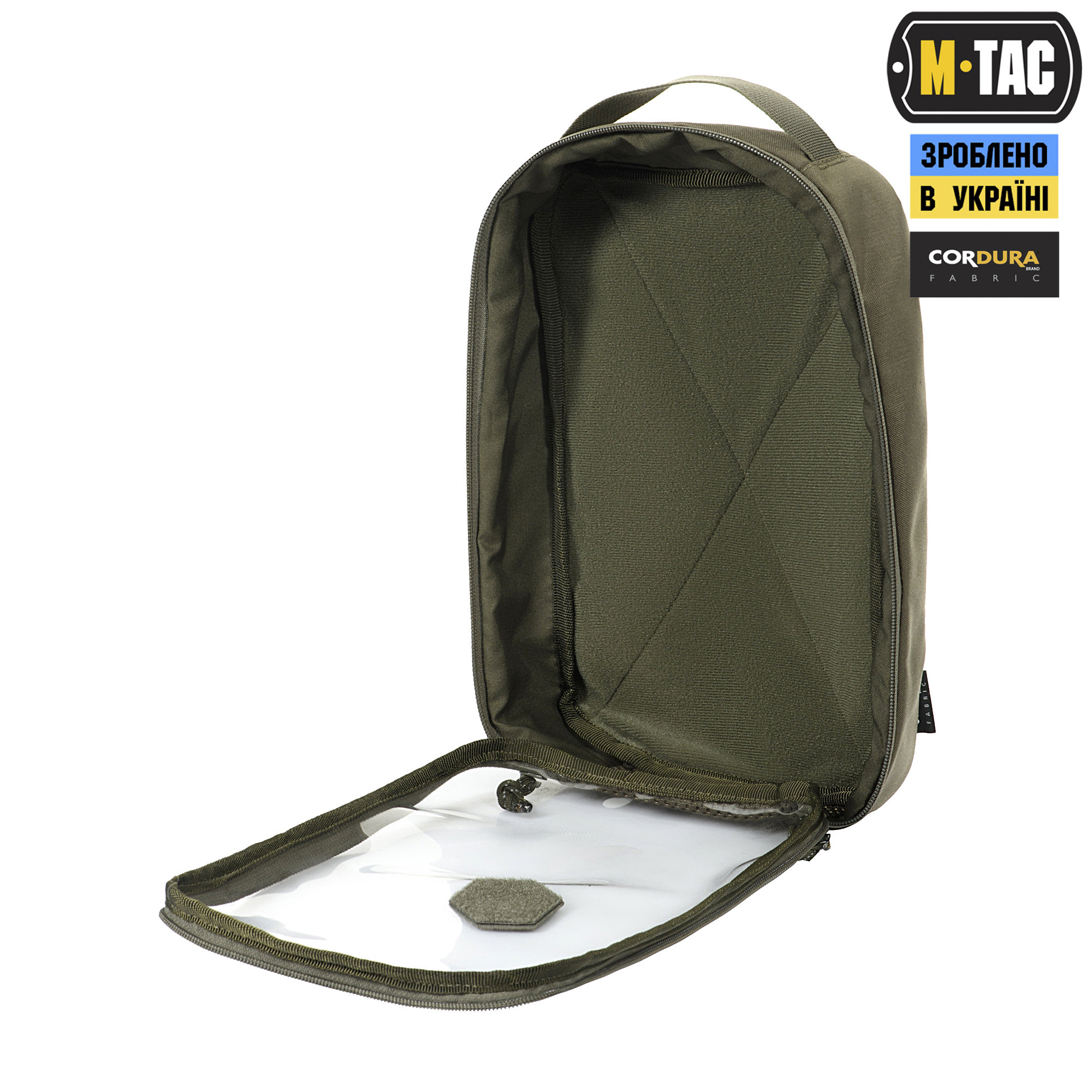 M-Tac органайзер утилитарный прозрачный Elite Large Gen.II Ranger Green — 4