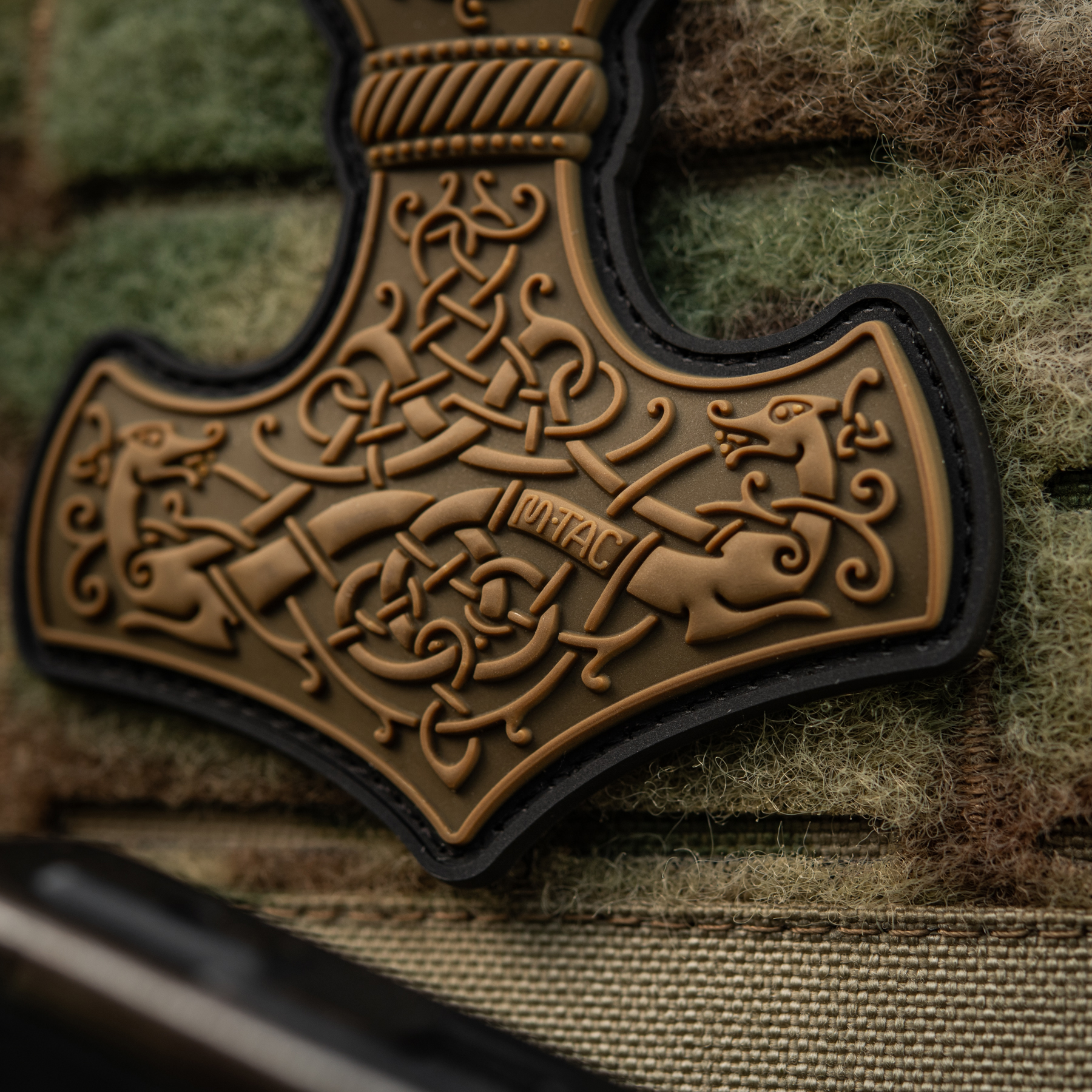 M-Tac нашивка Mjölnir Large PVC Coyote — 6