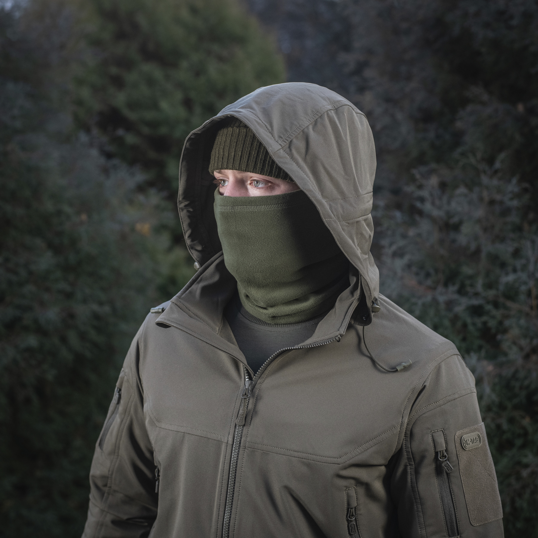 M-Tac шарф-труба Polartec Army Olive — 9