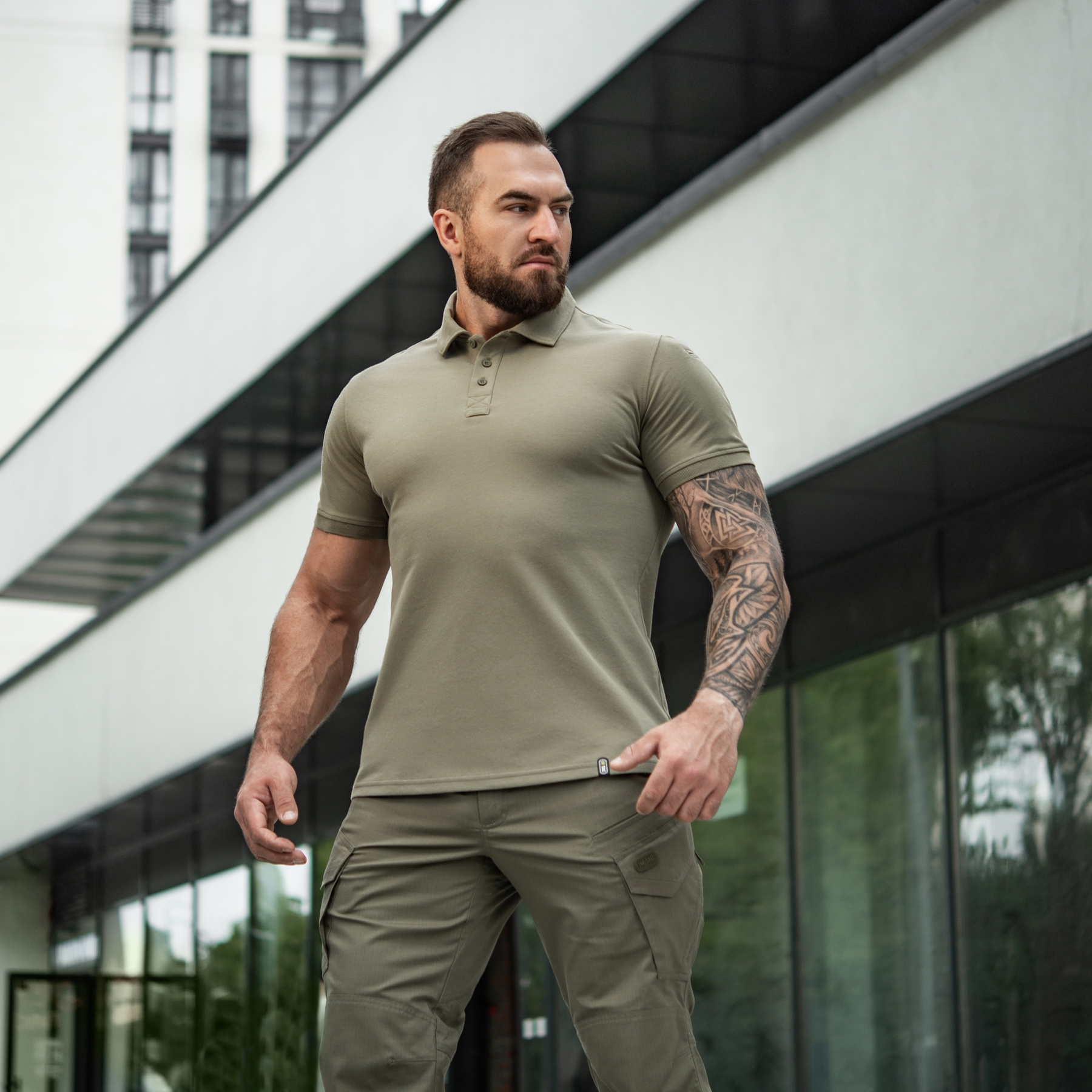 M-Tac поло Basic 65/35 Tan — 9