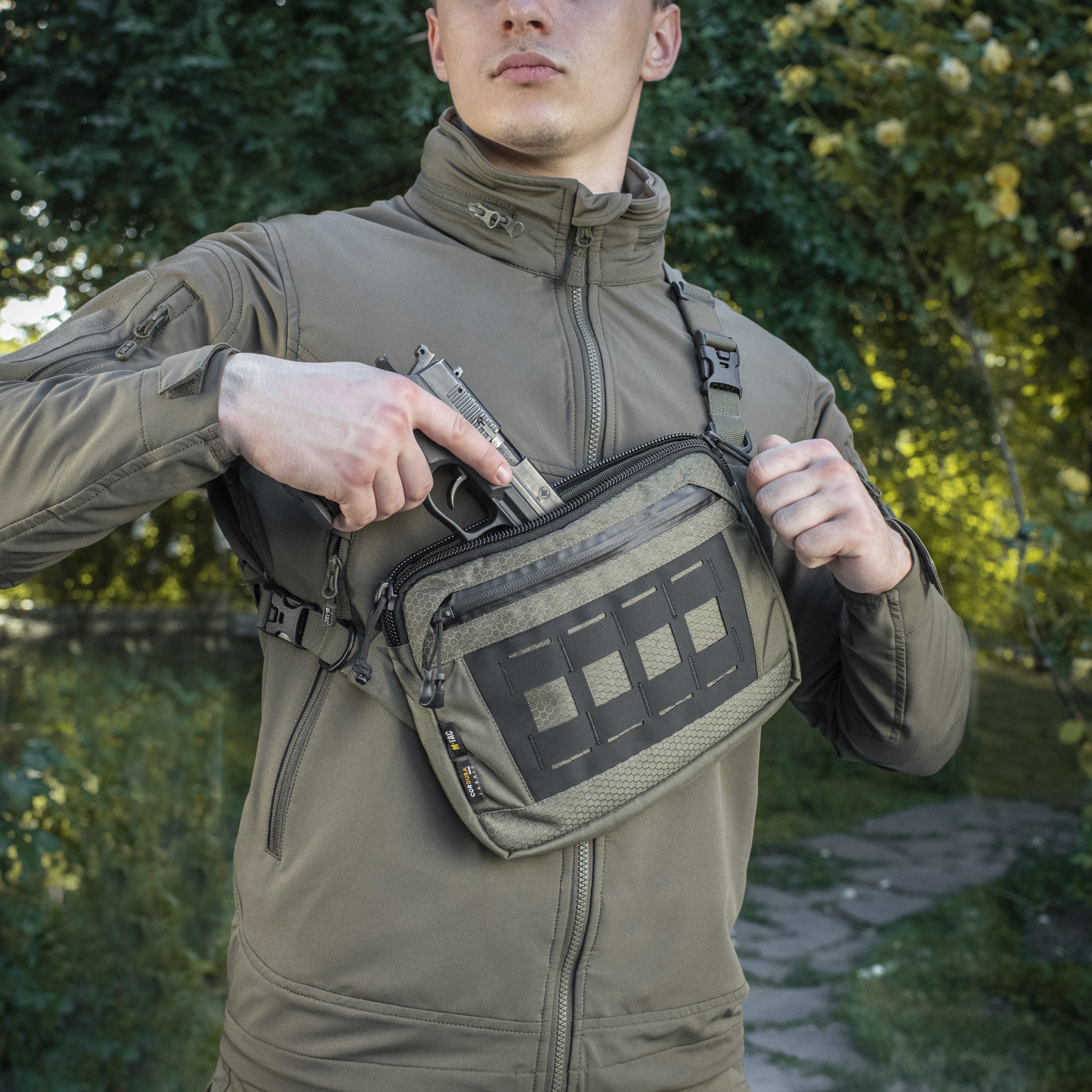 M-Tac сумка Admin Bag Elite Ranger Green — 17
