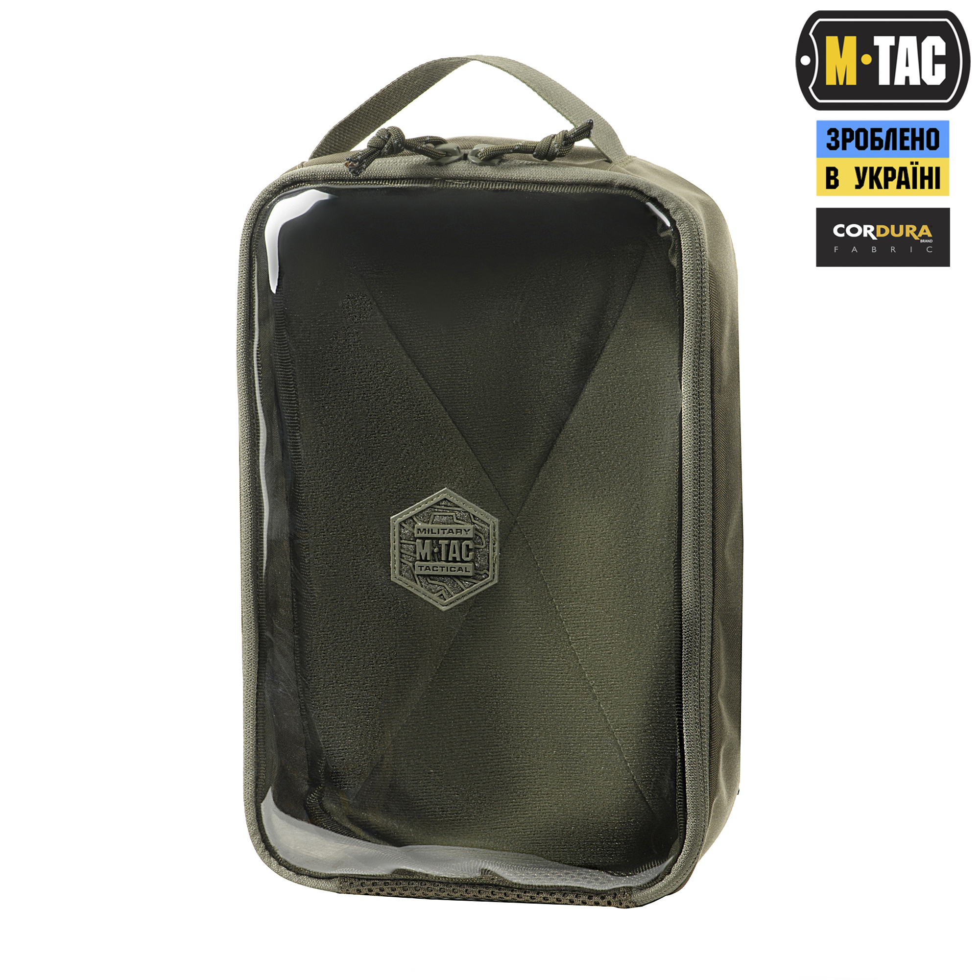 M-Tac органайзер утилитарный прозрачный Elite Large Gen.II Ranger Green — 2