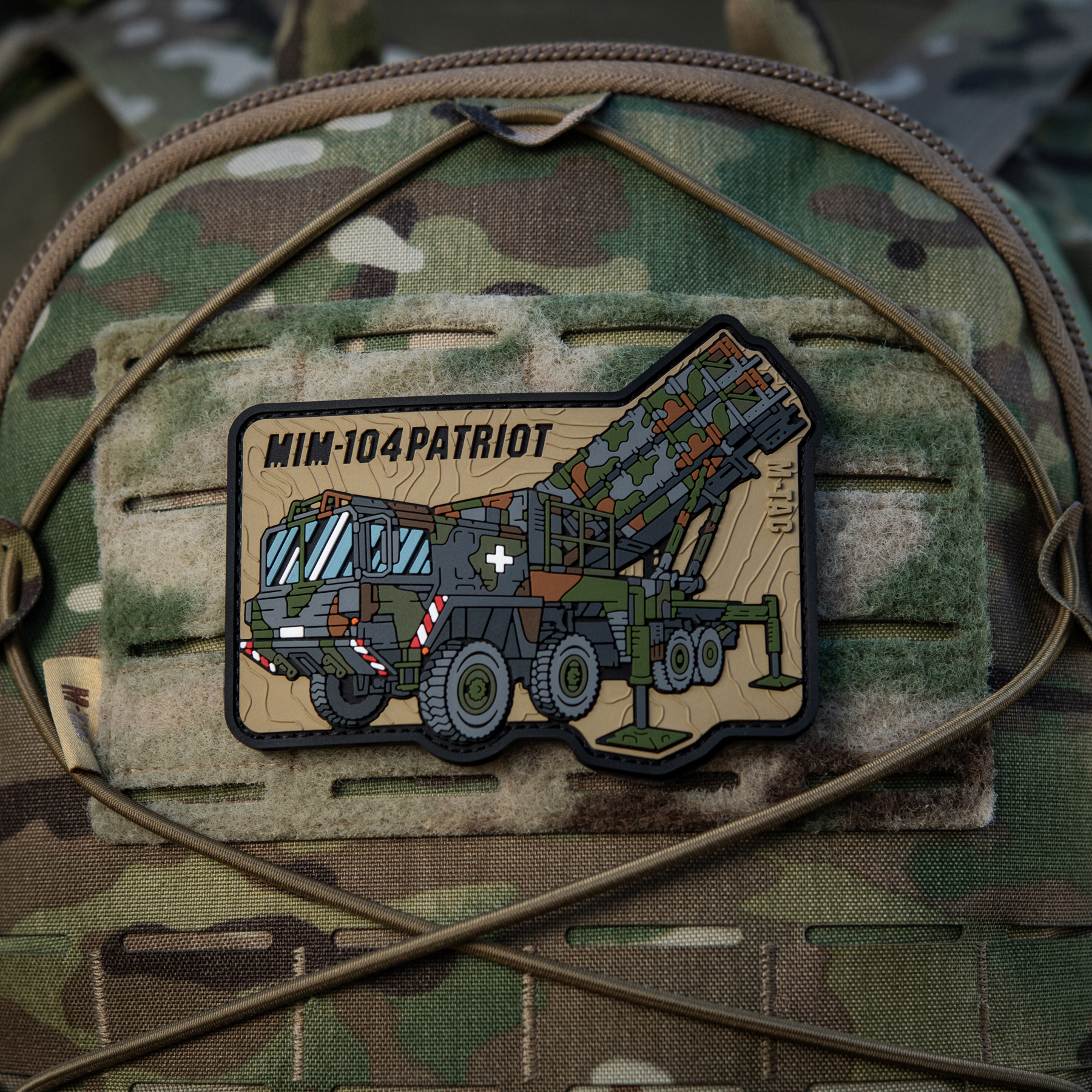 M-Tac нашивка MIM-104 Patriot (PVC) — 15