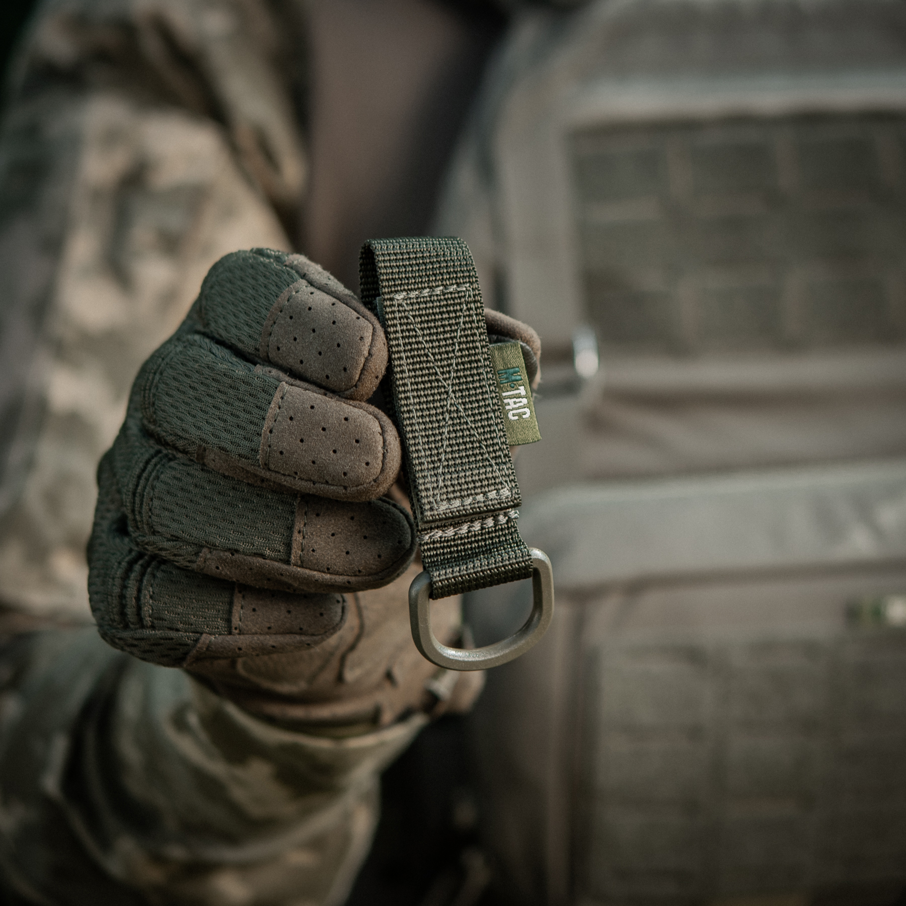 M-Tac крепление с D-кольцом Ranger Green — 17