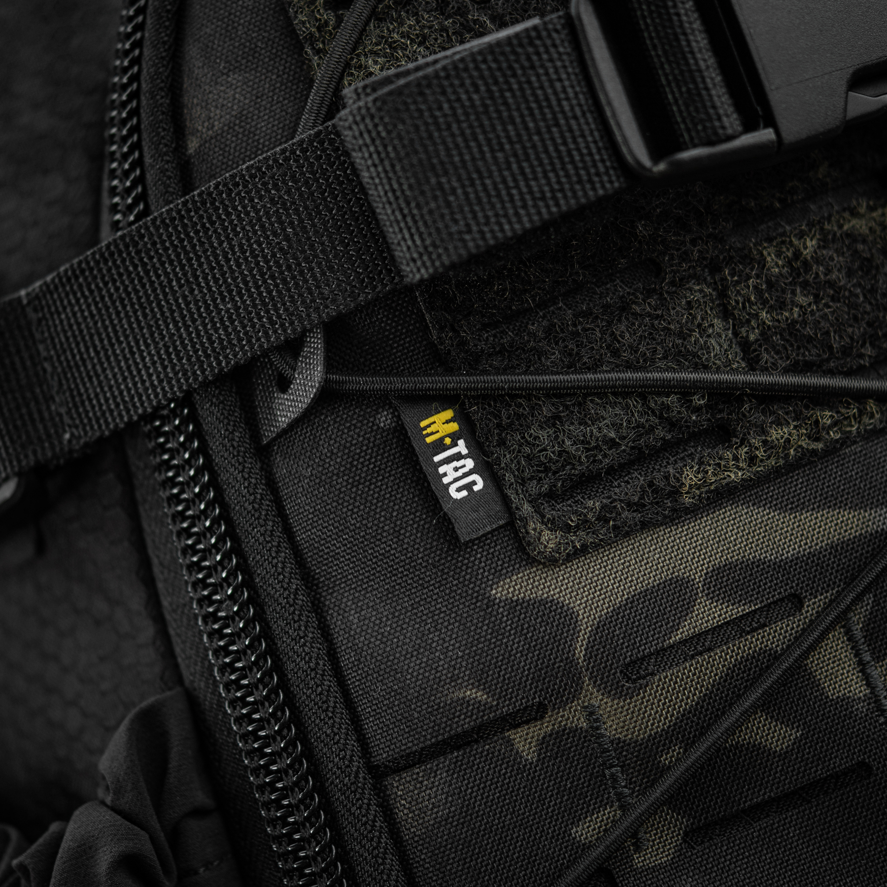 M-Tac рюкзак Sturm с эргономичными лямками Elite Multicam Black — 11