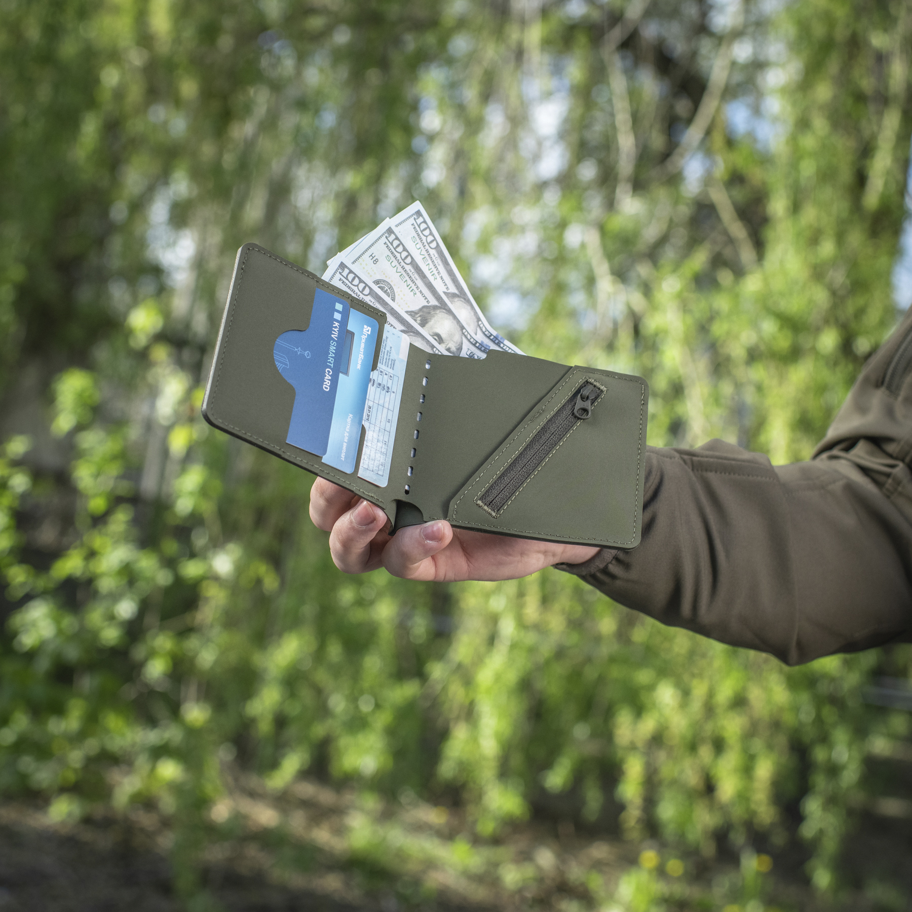 M-Tac кошелек Slim Elite Gen.II Ranger Green — 11