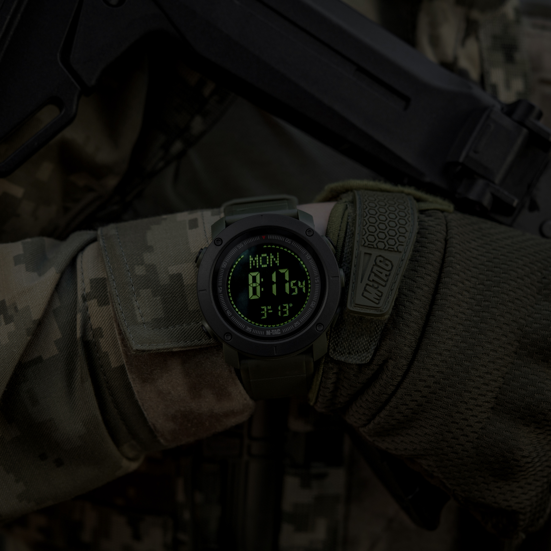 M-Tac часы тактические с компасом 2095 Army Green — 9