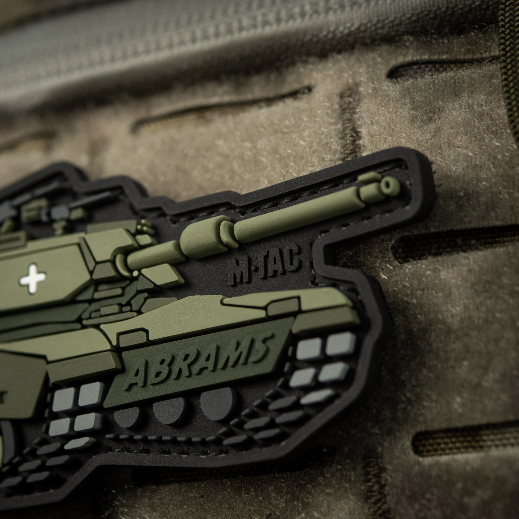 M-Tac нашивка ABRAMS (PVC) olive — 5