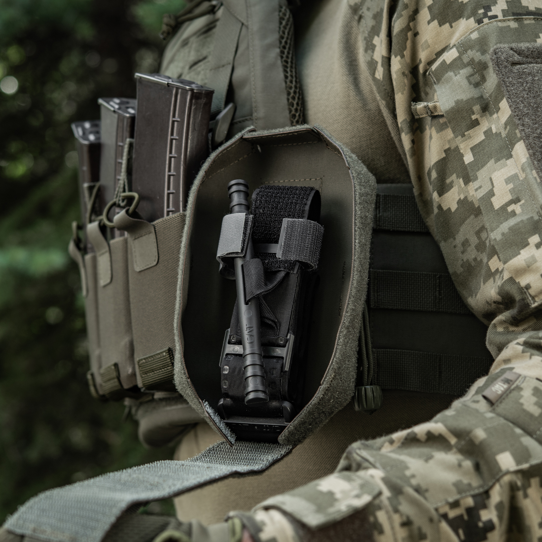 M-Tac подсумок для турникета закрытый FLAP Ranger Green — 29