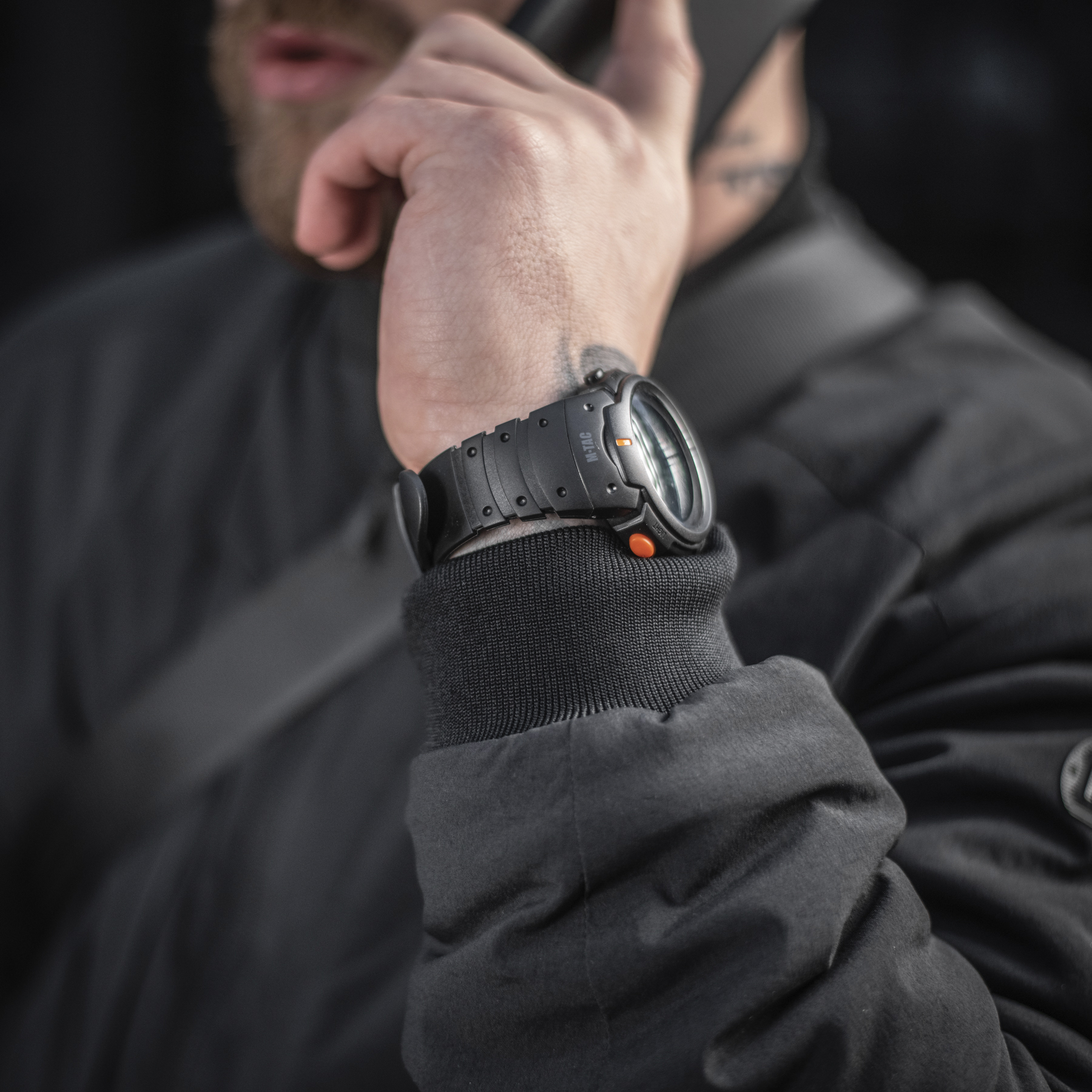 M-Tac часы тактические с компасом Black — 11