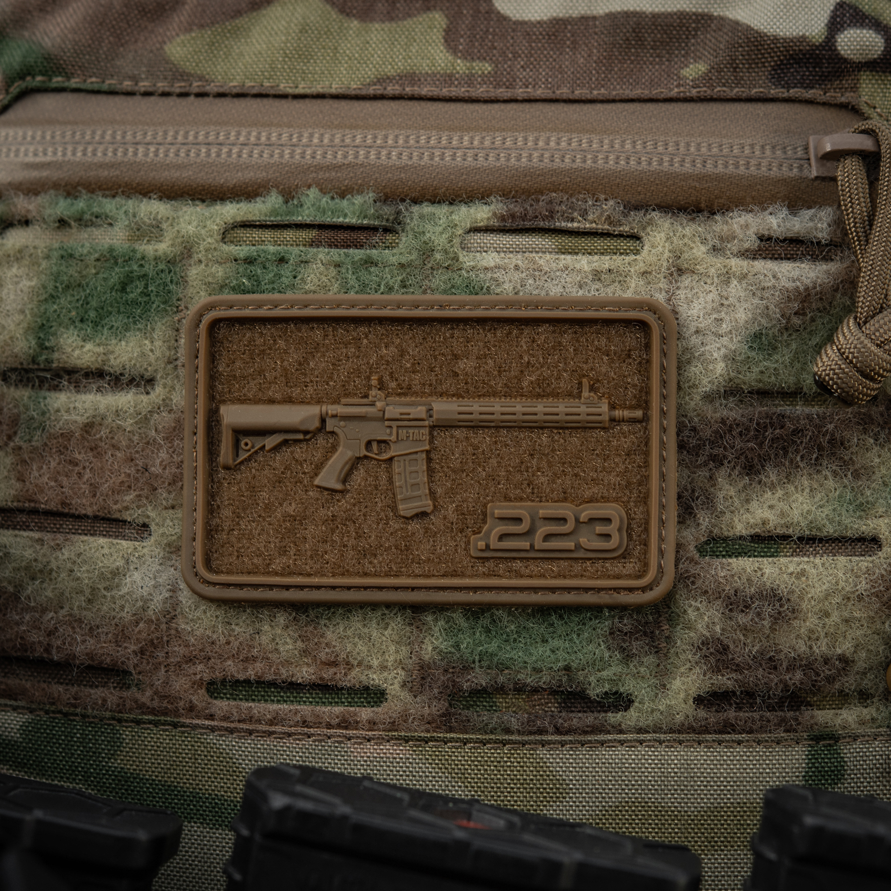 M-Tac нашивка AR-15 Velcro/PVC Coyote — 9