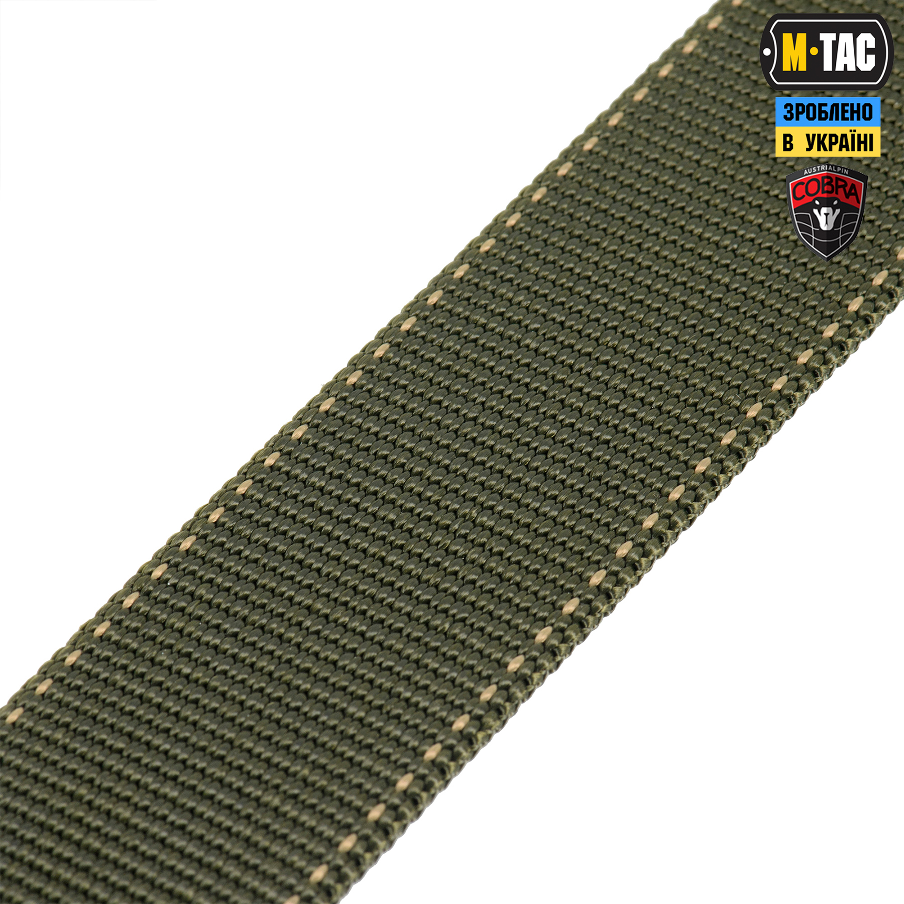 M-Tac ремень Cobra Buckle Belt Ranger Green — 6