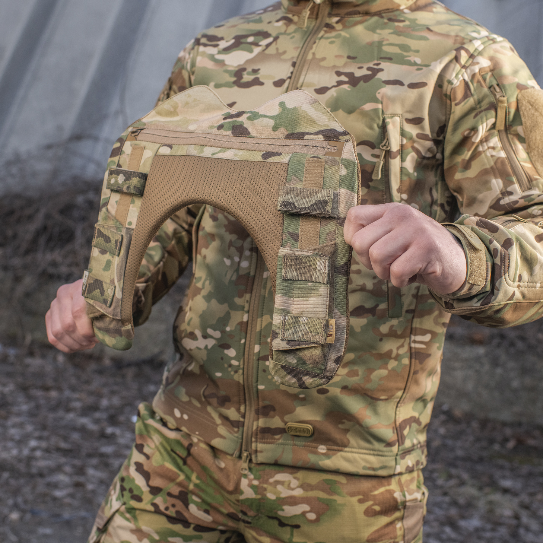 M-Tac демпфер плечевой для плитоноски Cuirass QRS Multicam — 6