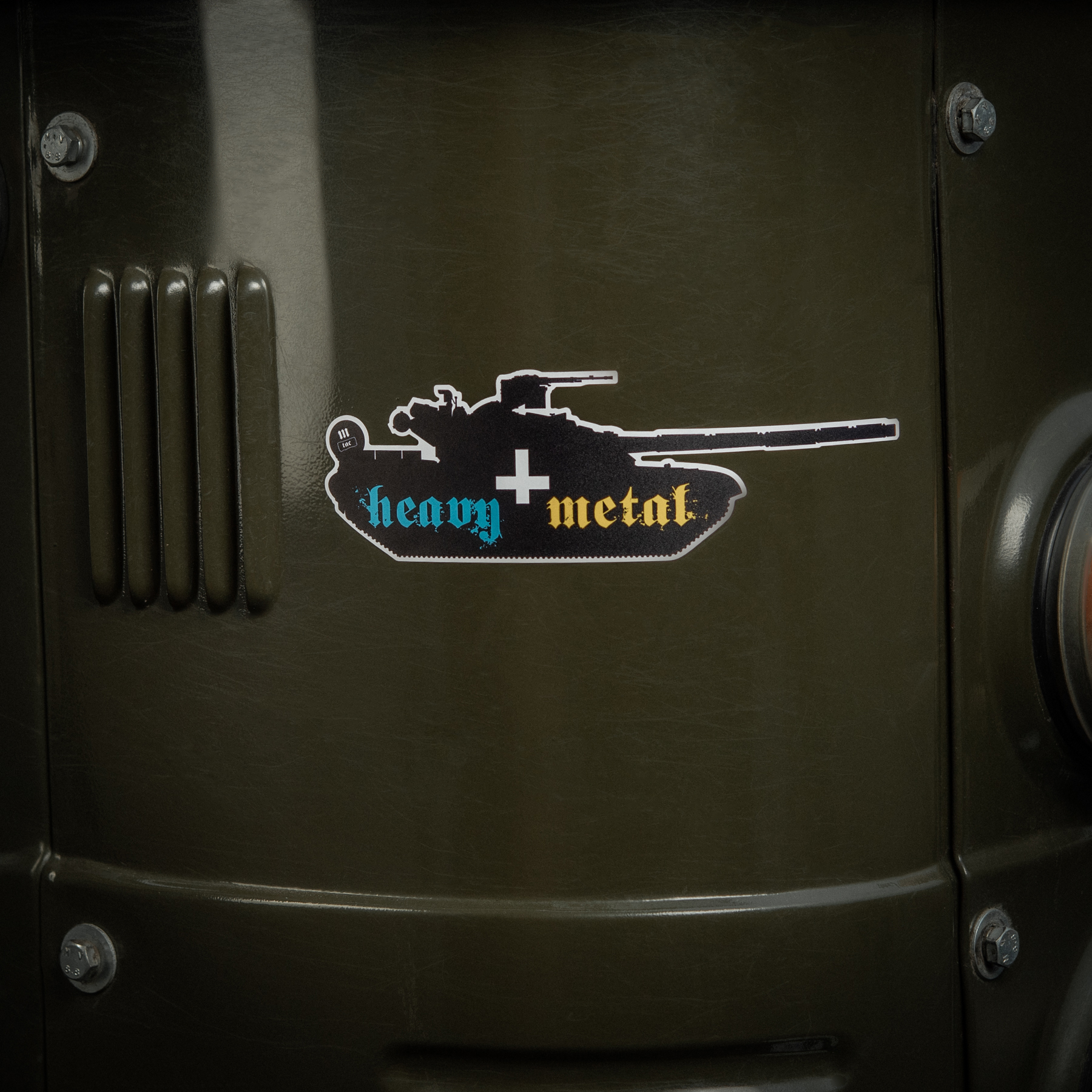 M-Tac наклейка Heavy Metal Black — 6