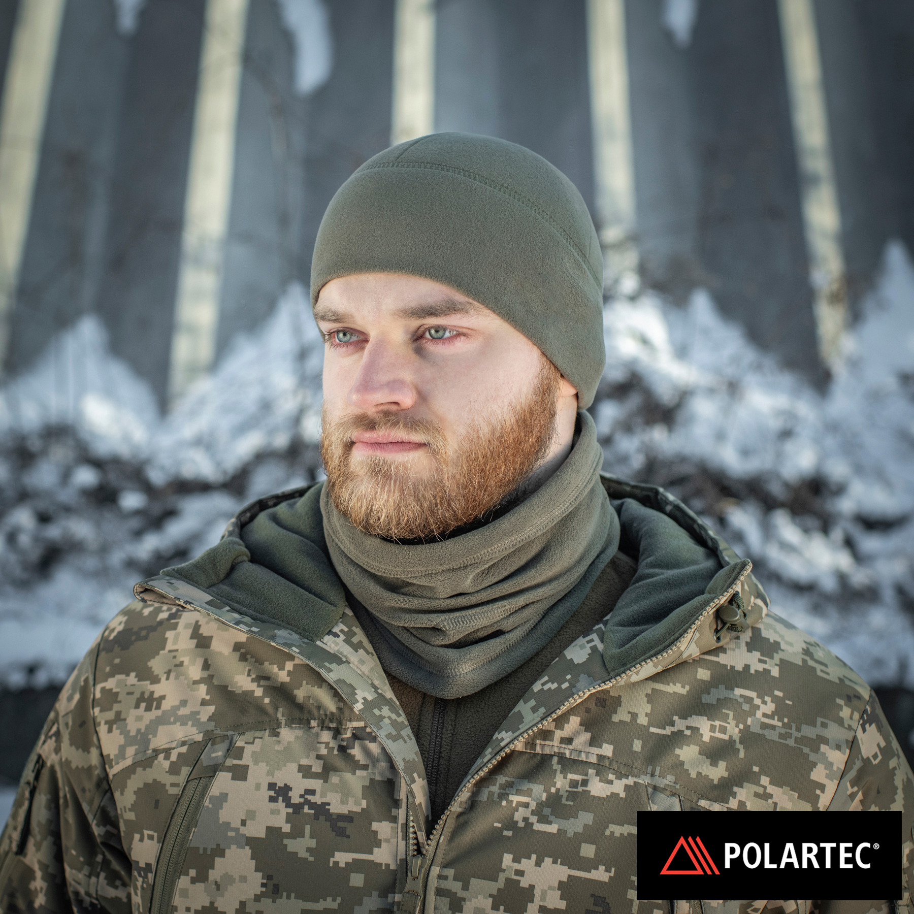 M-Tac шапка Watch Cap флис Light Polartec Gen.II Dark Olive — 6