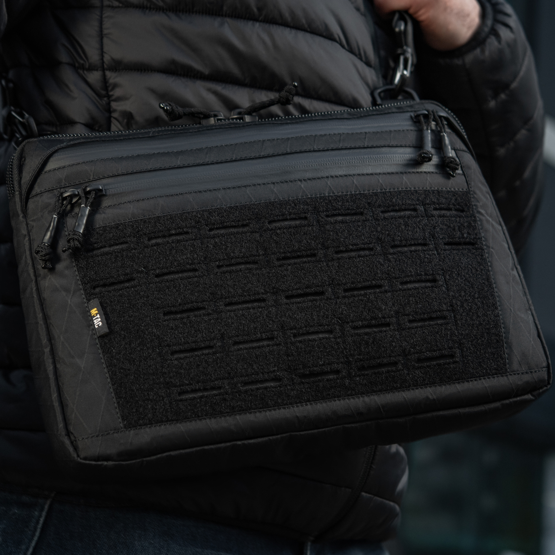 M-Tac сумка Admin Bag Large X-Pac Elite з липучкою Black — 16