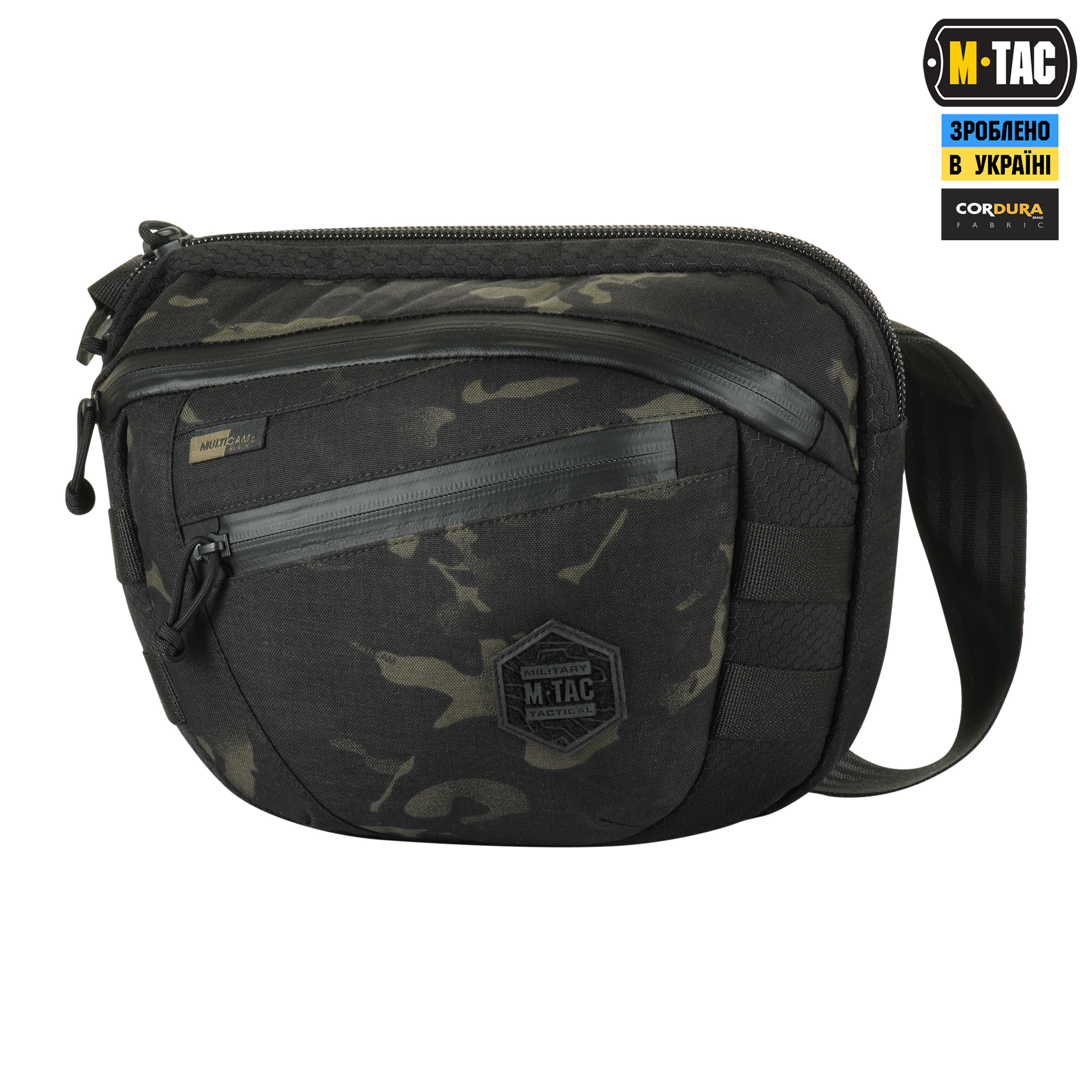 M-Tac сумка Sphaera Hex Hardsling Bag Large Elite Multicam Black/Black — 2