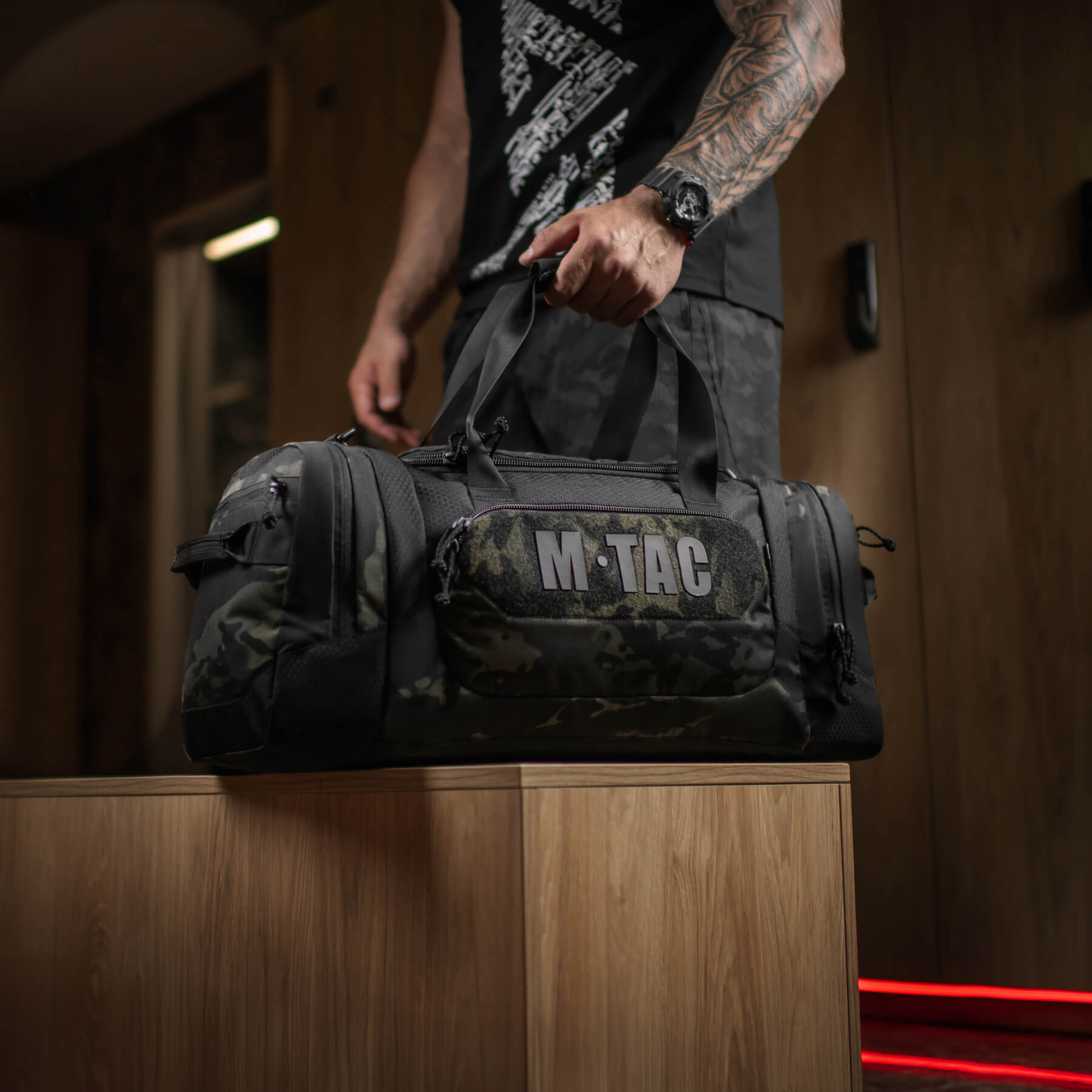 M-Tac сумка-баул Sport 38л Elite Multicam Black — 23