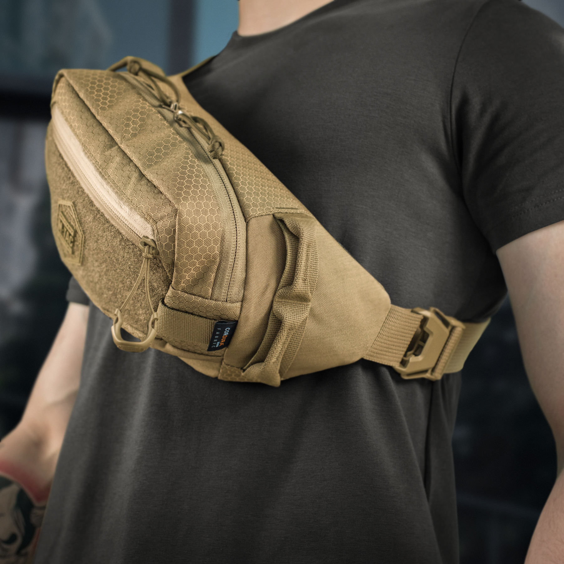 M-Tac сумка Waist Bag Elite Hex Coyote — 13
